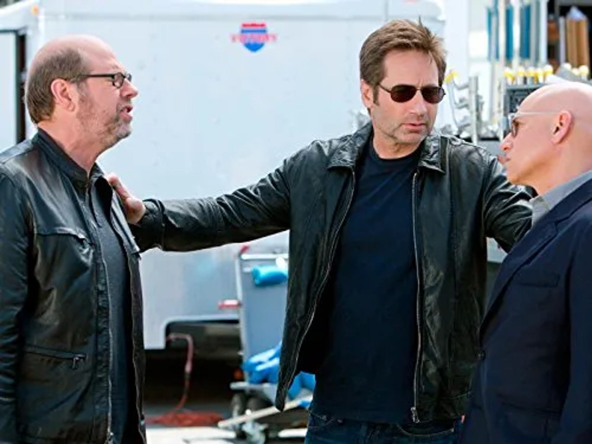 David Duchovny, Evan Handler, and Stephen Tobolowsky in Californication (2007)