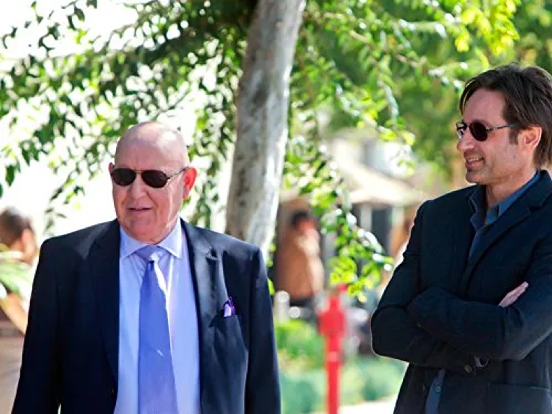 David Duchovny and Daniel Benzali in Californication (2007)