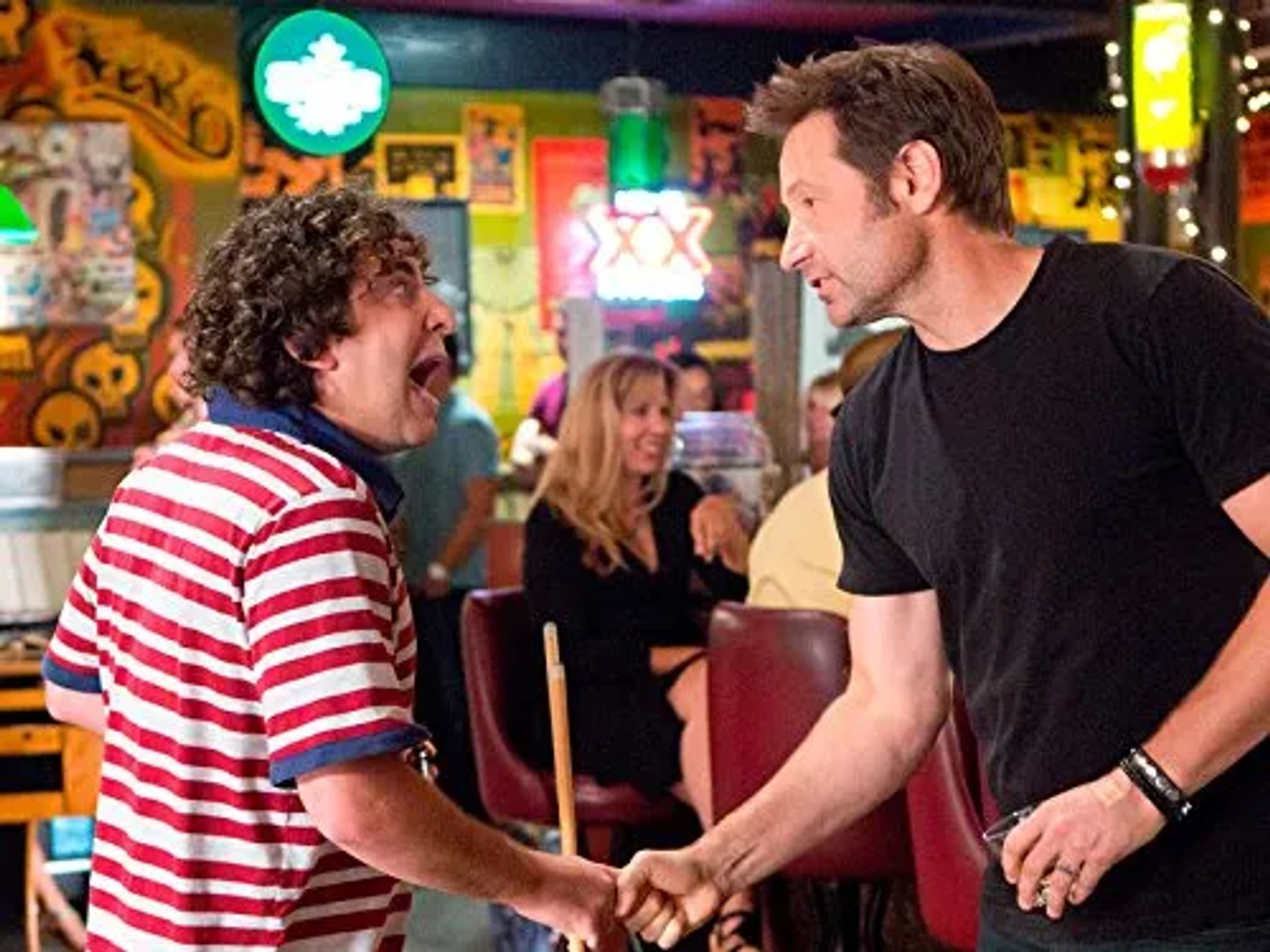 David Duchovny and Oliver Cooper in Californication (2007)