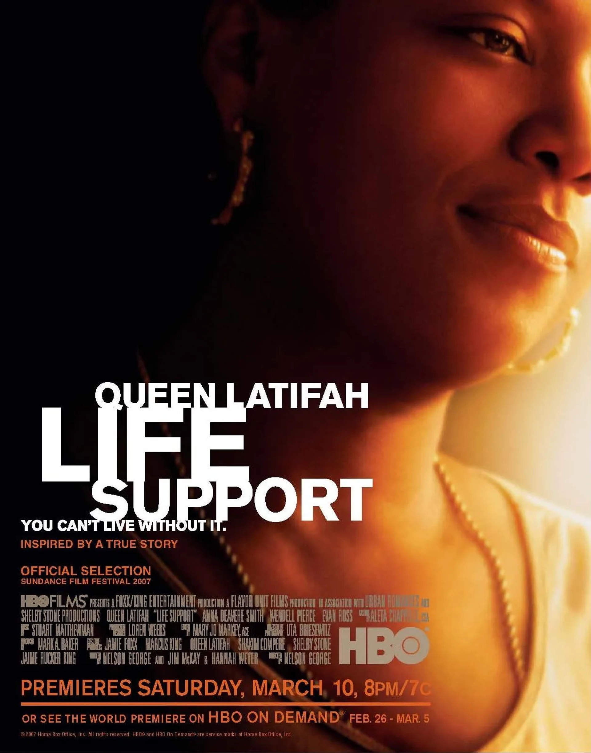 Queen Latifah in Life Support (2007)