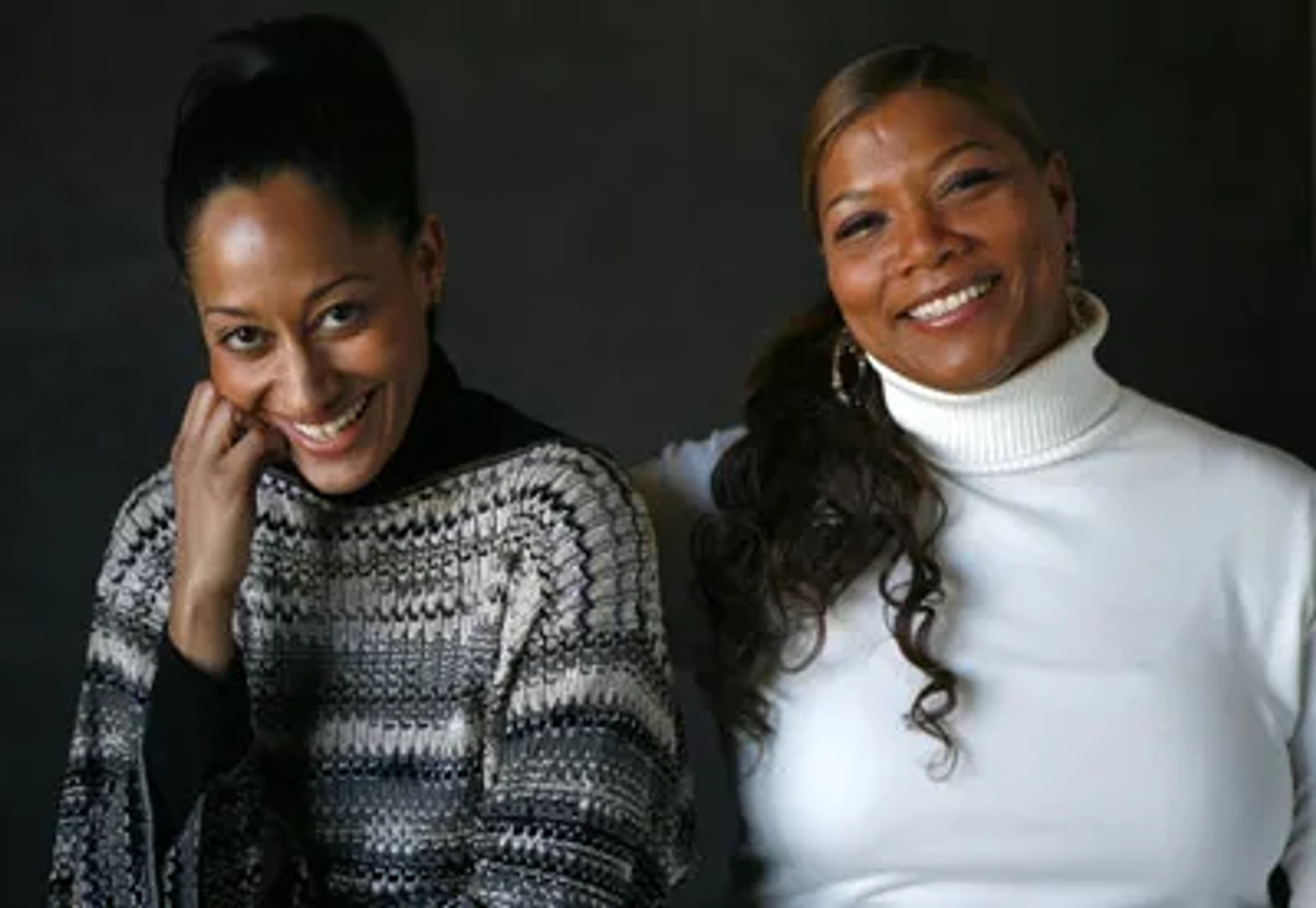 Queen Latifah and Tracee Ellis Ross at an event for Life Support (2007)