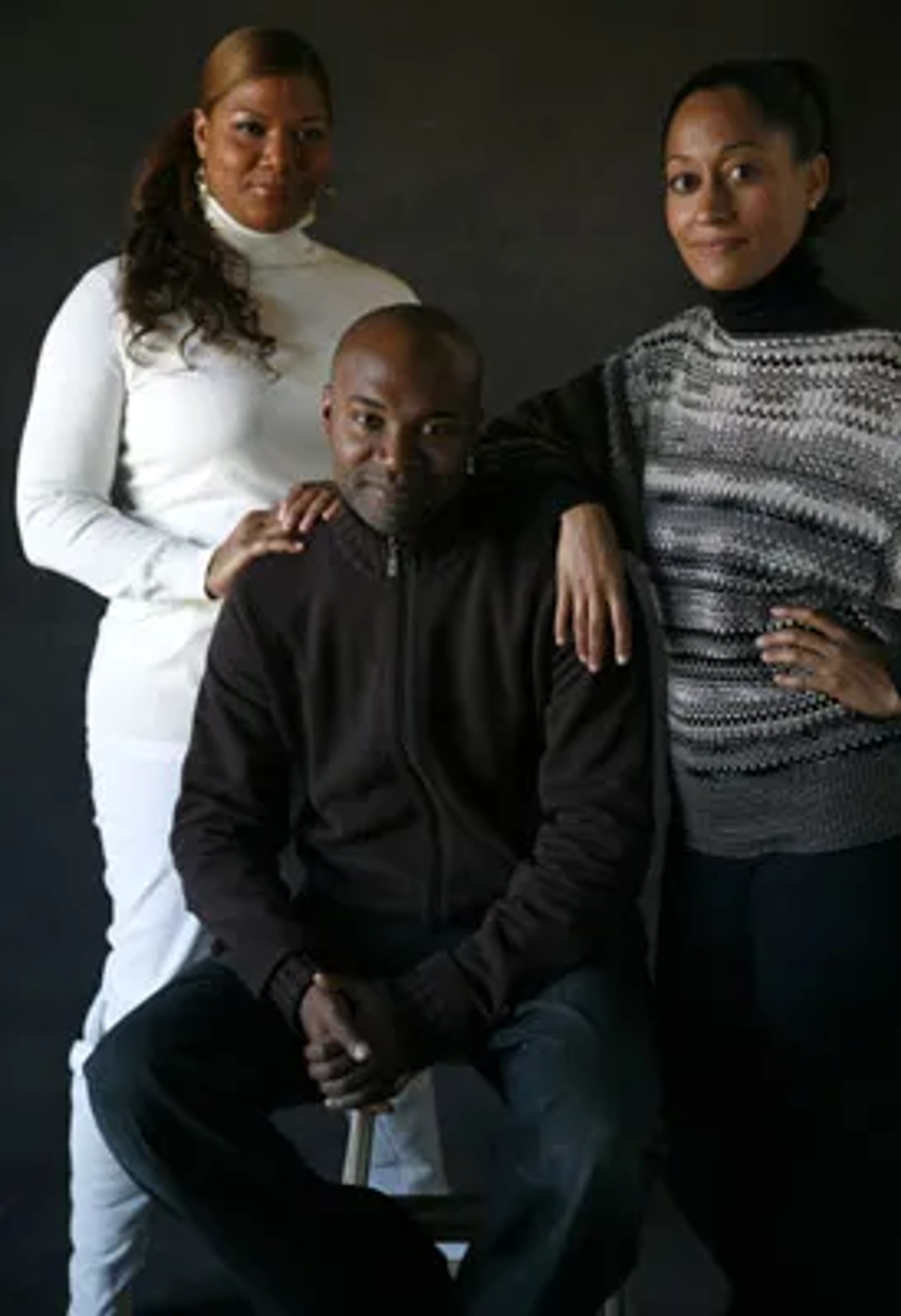 Queen Latifah, Nelson George, and Tracee Ellis Ross at an event for Life Support (2007)