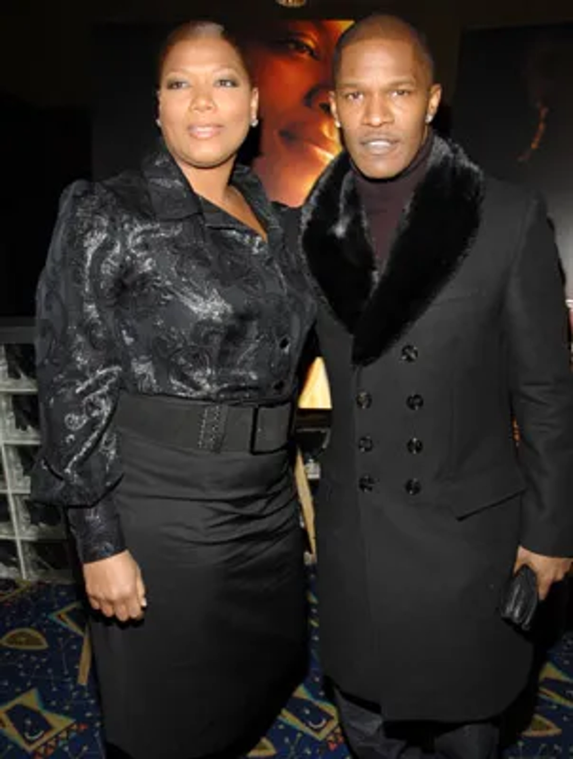 Queen Latifah and Jamie Foxx at an event for Life Support (2007)