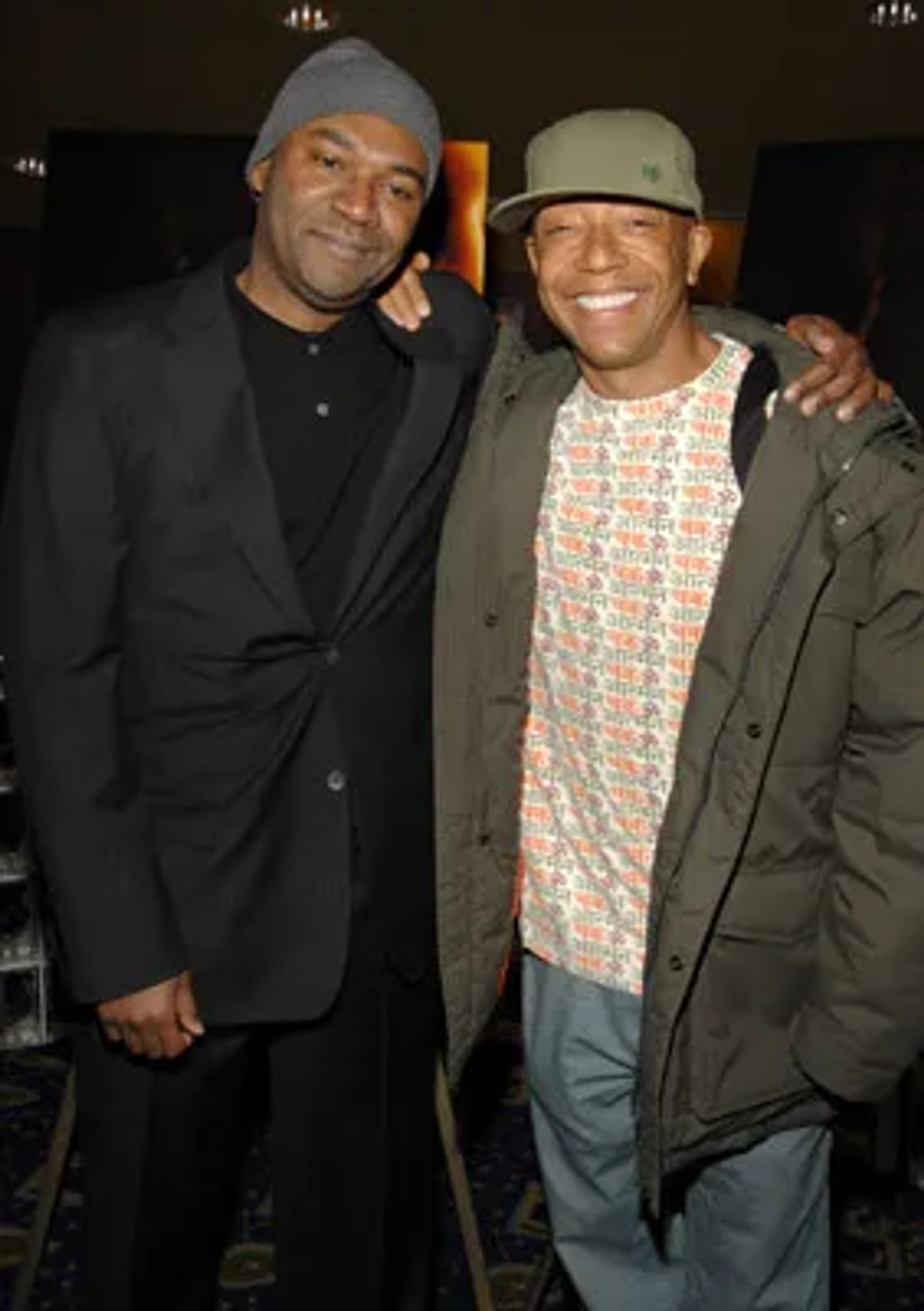 Russell Simmons and Nelson George at an event for Life Support (2007)
