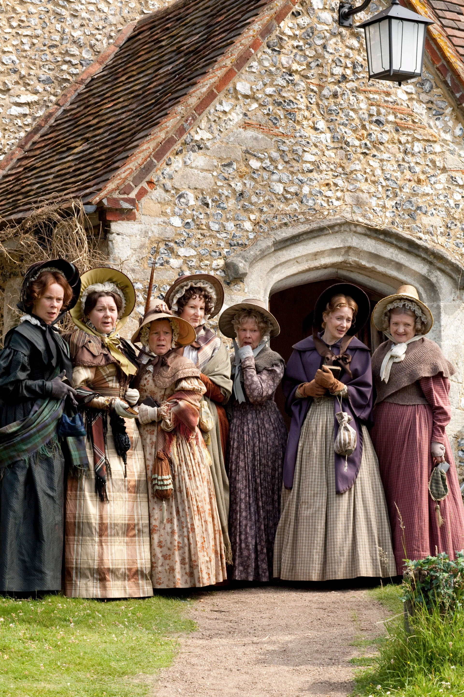 Judi Dench, Imelda Staunton, Deborah Findlay, Barbara Flynn, Celia Imrie, Julia McKenzie, and Lisa Dillon in Cranford (2007)