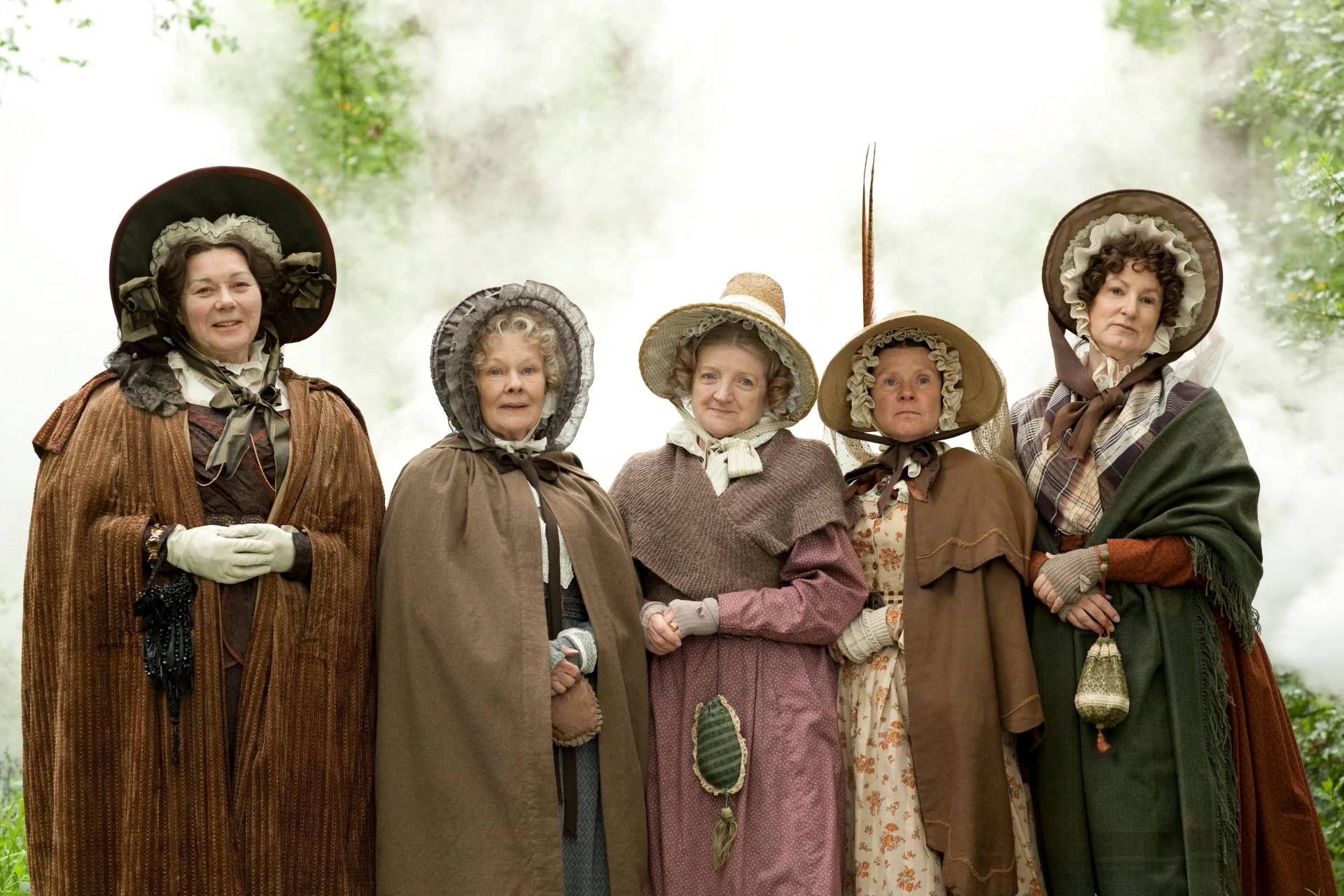 Judi Dench, Imelda Staunton, Deborah Findlay, Barbara Flynn, and Julia McKenzie in Cranford (2007)