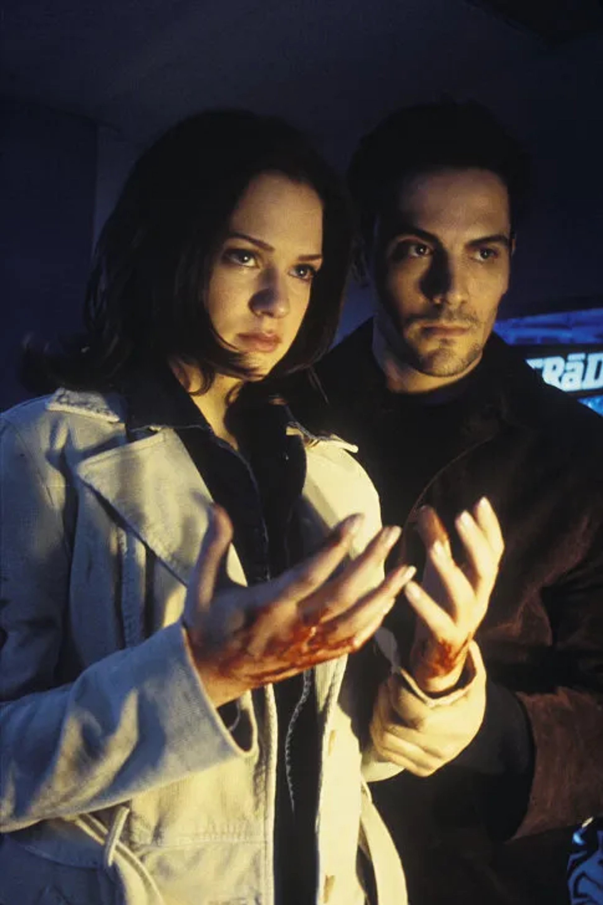 A.J. Cook and Michael Landes in Final Destination 2 (2003)