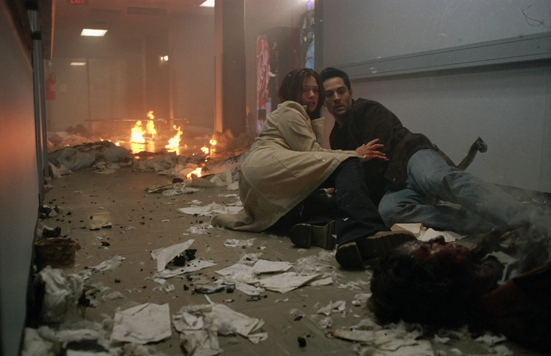 A.J. Cook and Michael Landes in Final Destination 2 (2003)