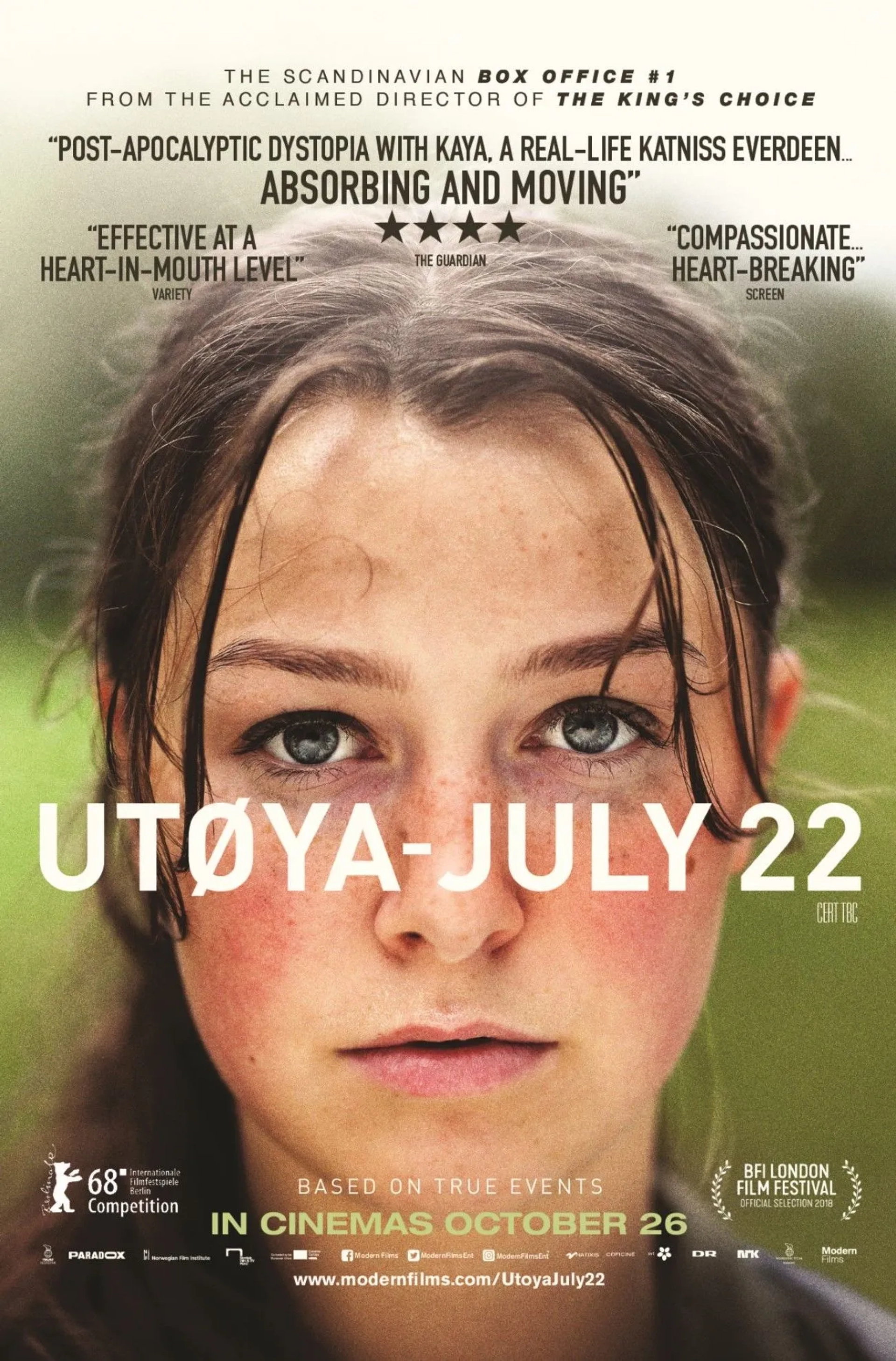 Andrea Berntzen in Utoya: July 22 (2018)