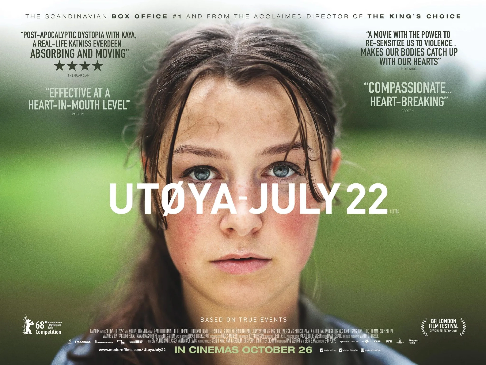 Andrea Berntzen in Utoya: July 22 (2018)