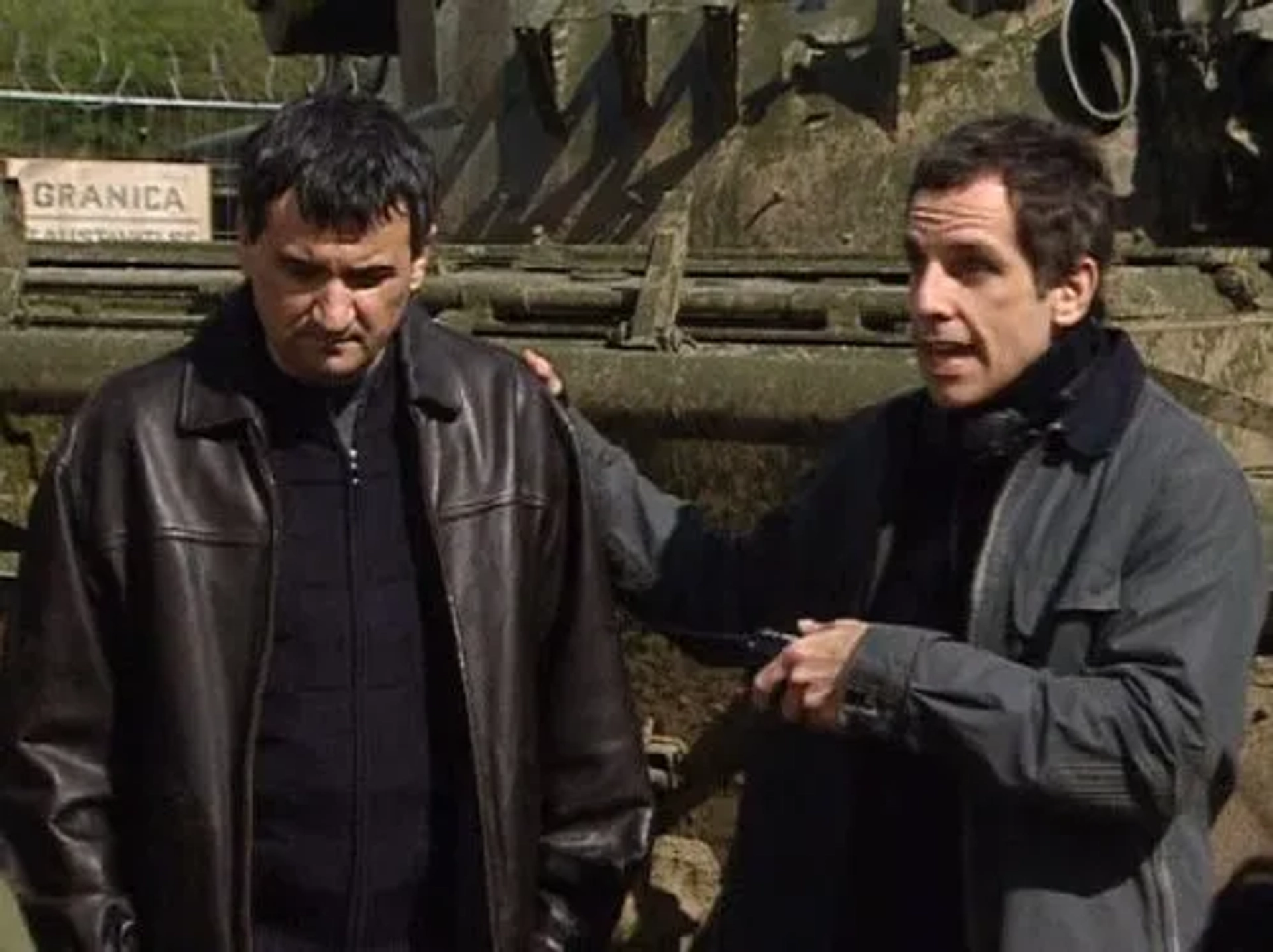 Ben Stiller and Boris Boscovic in Extras (2005)