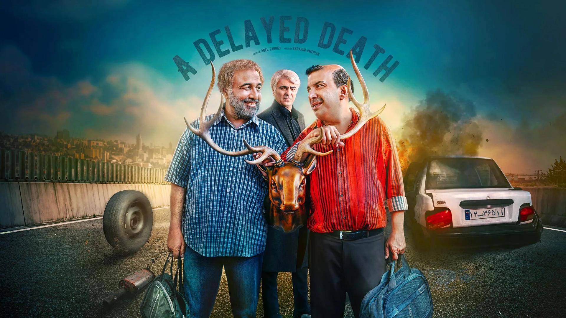 Reza Attaran and Abbas Jamshidifar in Ajal-e Moalagh (2025)