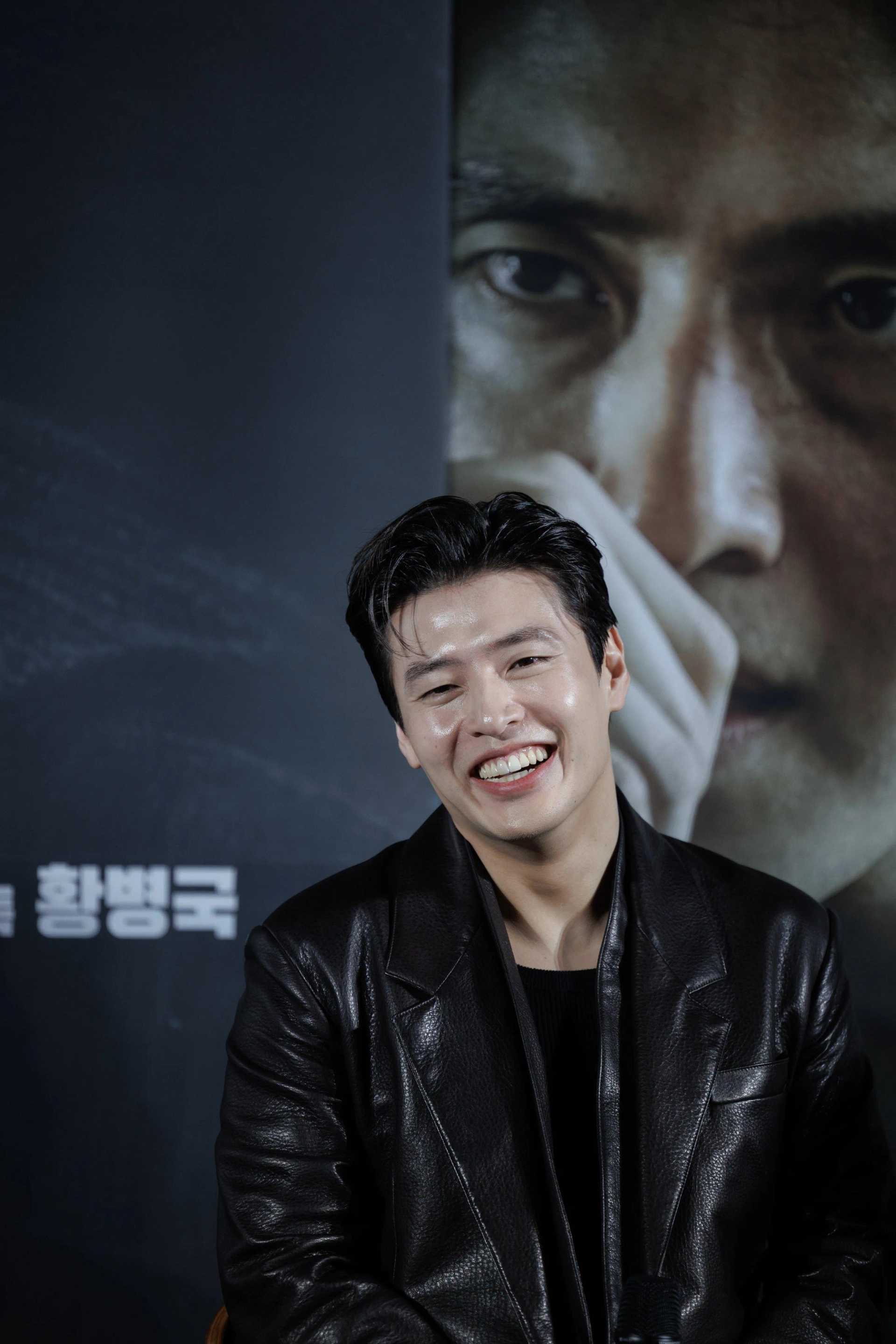 Kang Ha-neul at an event for Yadang: The Snitch (2025)