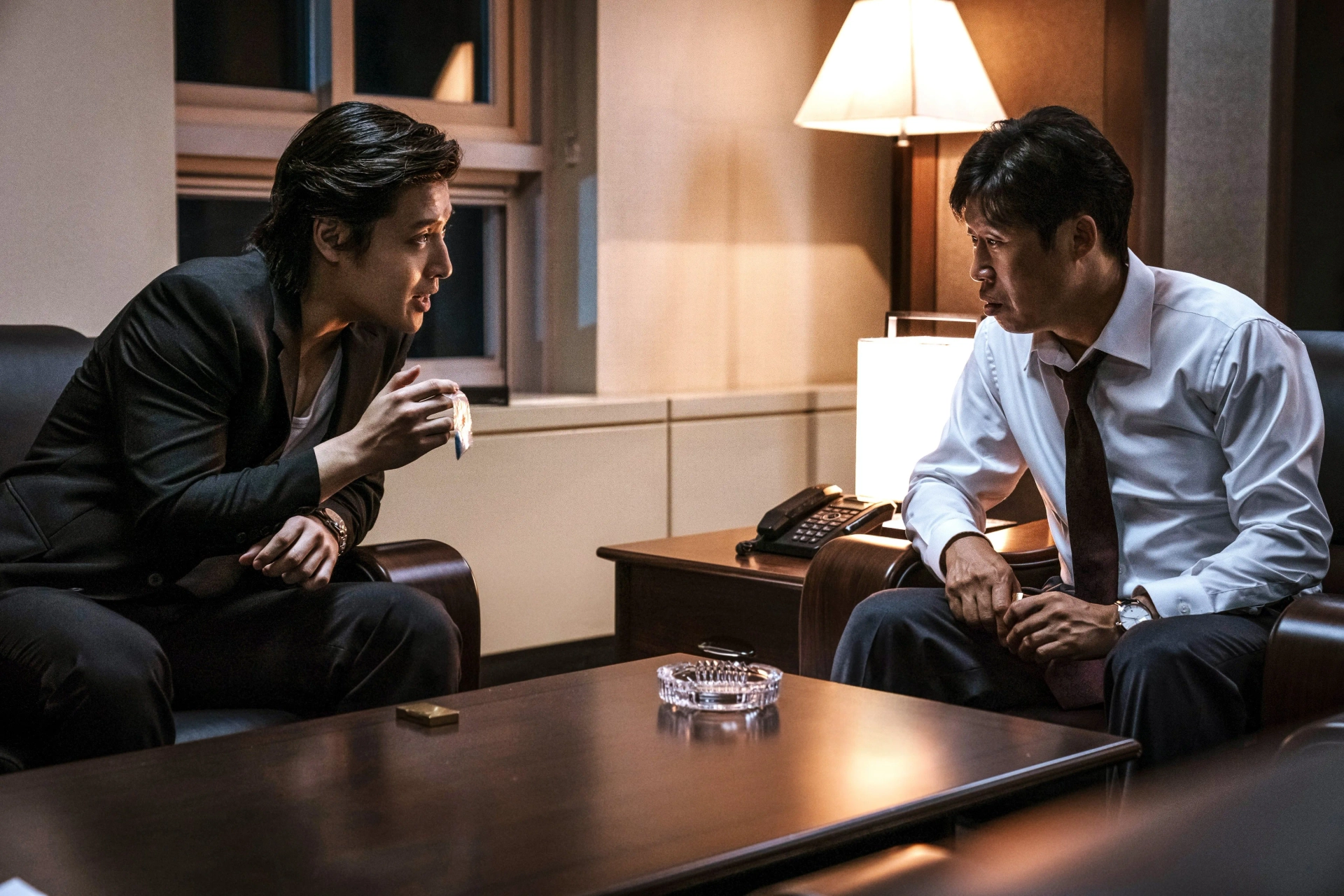 Kang Ha-neul and Yoo Hae-jin in Yadang: The Snitch (2025)