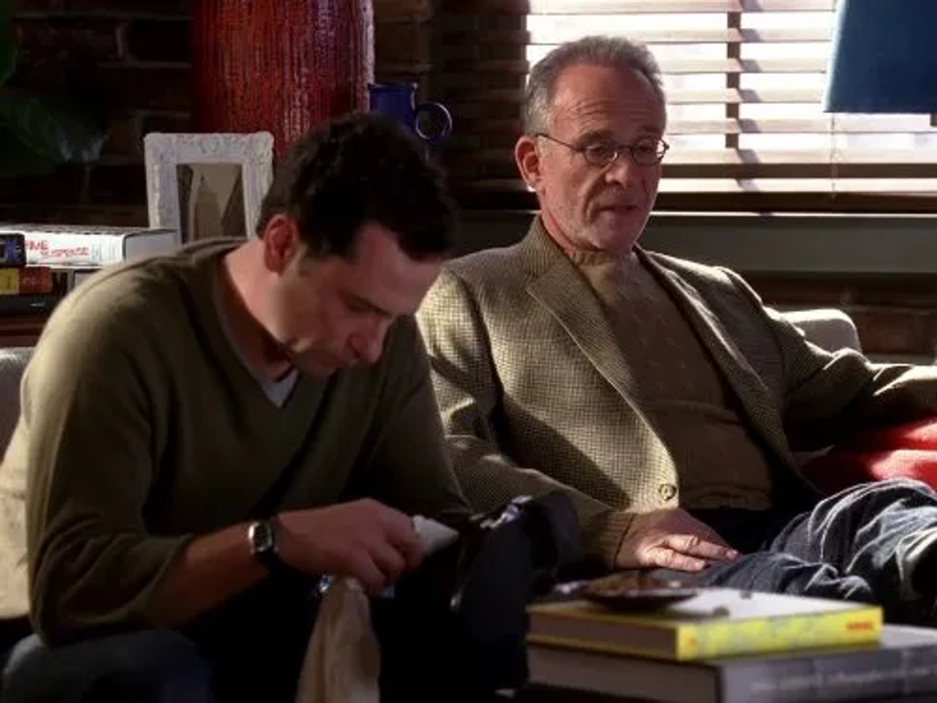 Matthew Rhys and Ron Rifkin in Brothers & Sisters (2006)