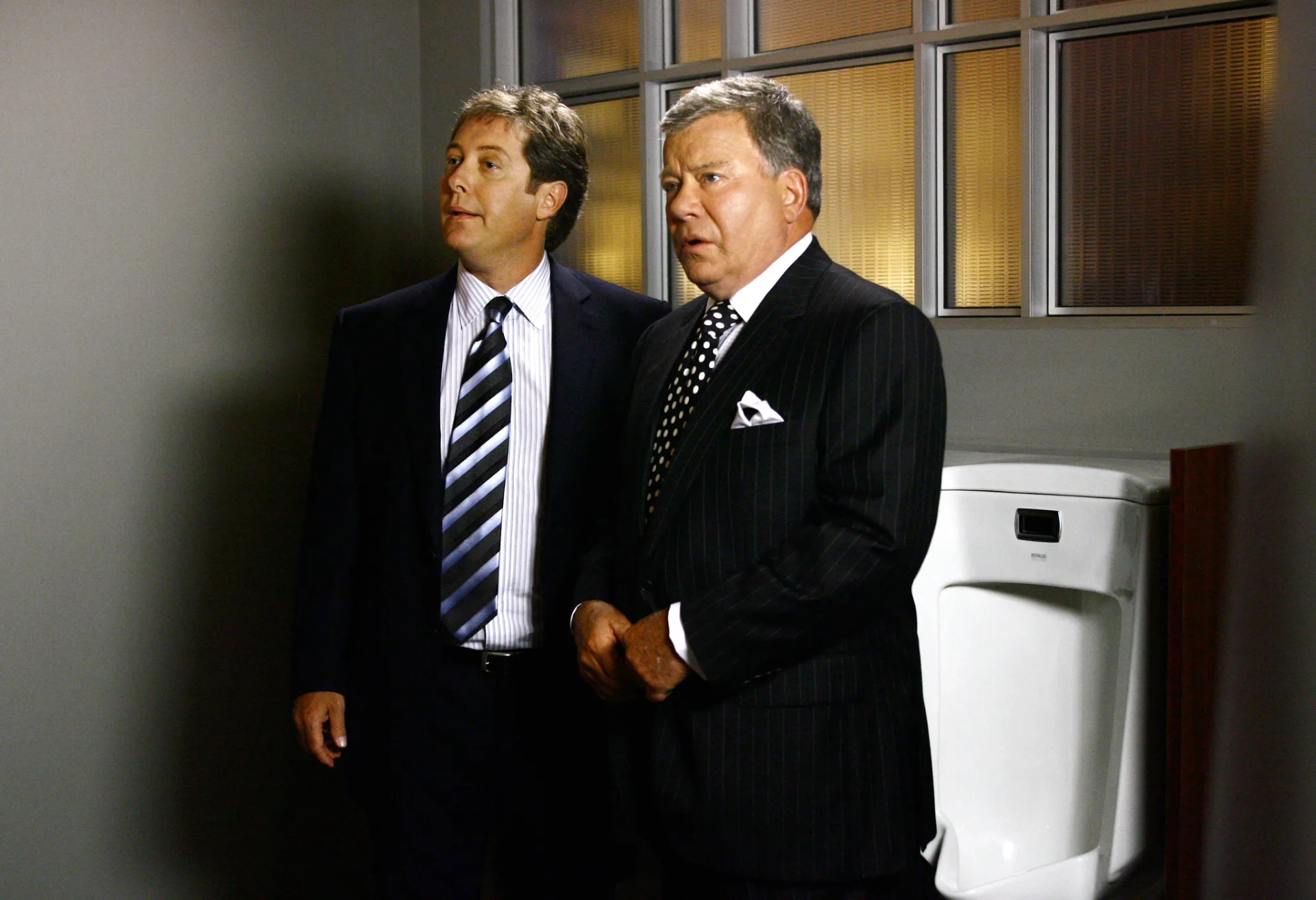 William Shatner and James Spader in Boston Legal (2004)
