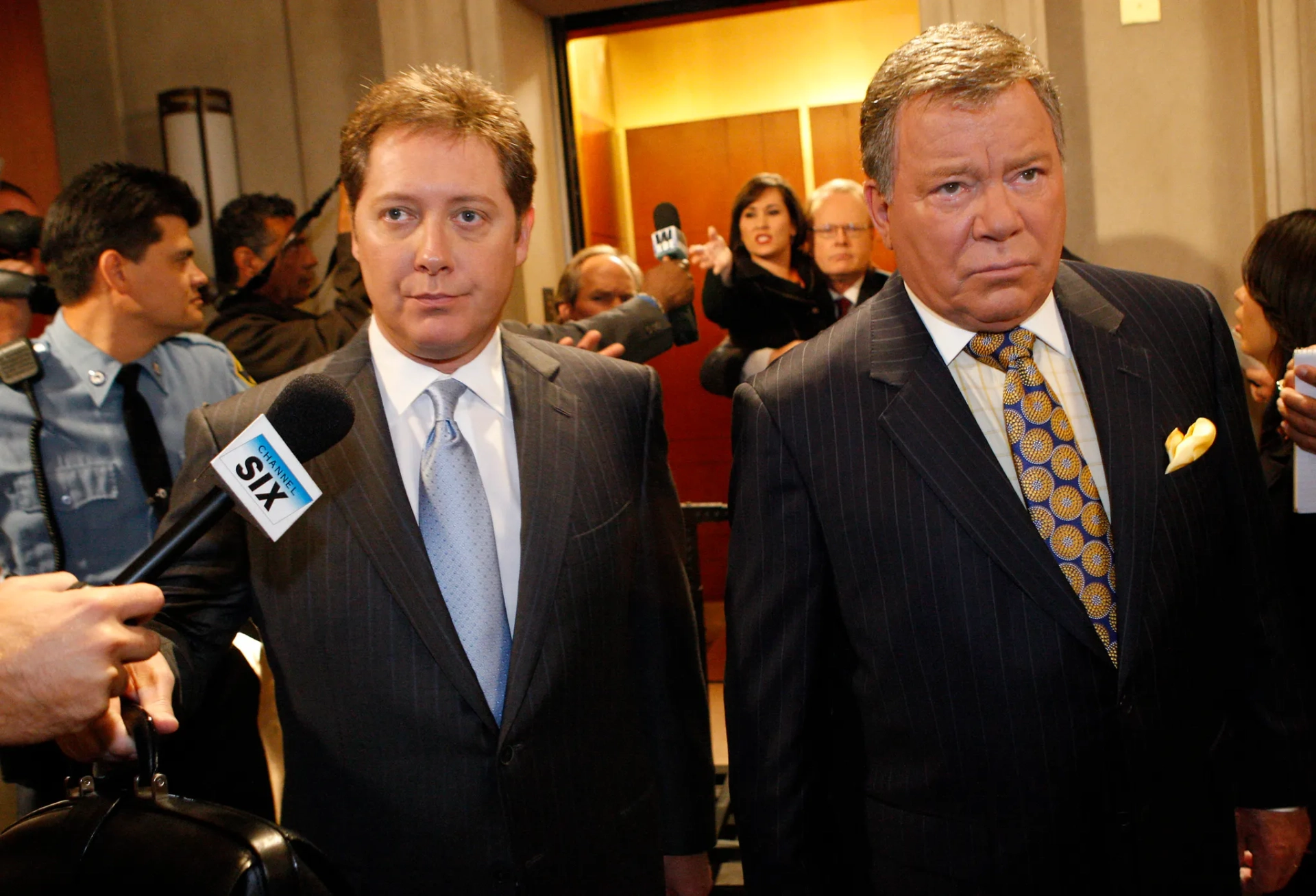 William Shatner and James Spader in Boston Legal (2004)