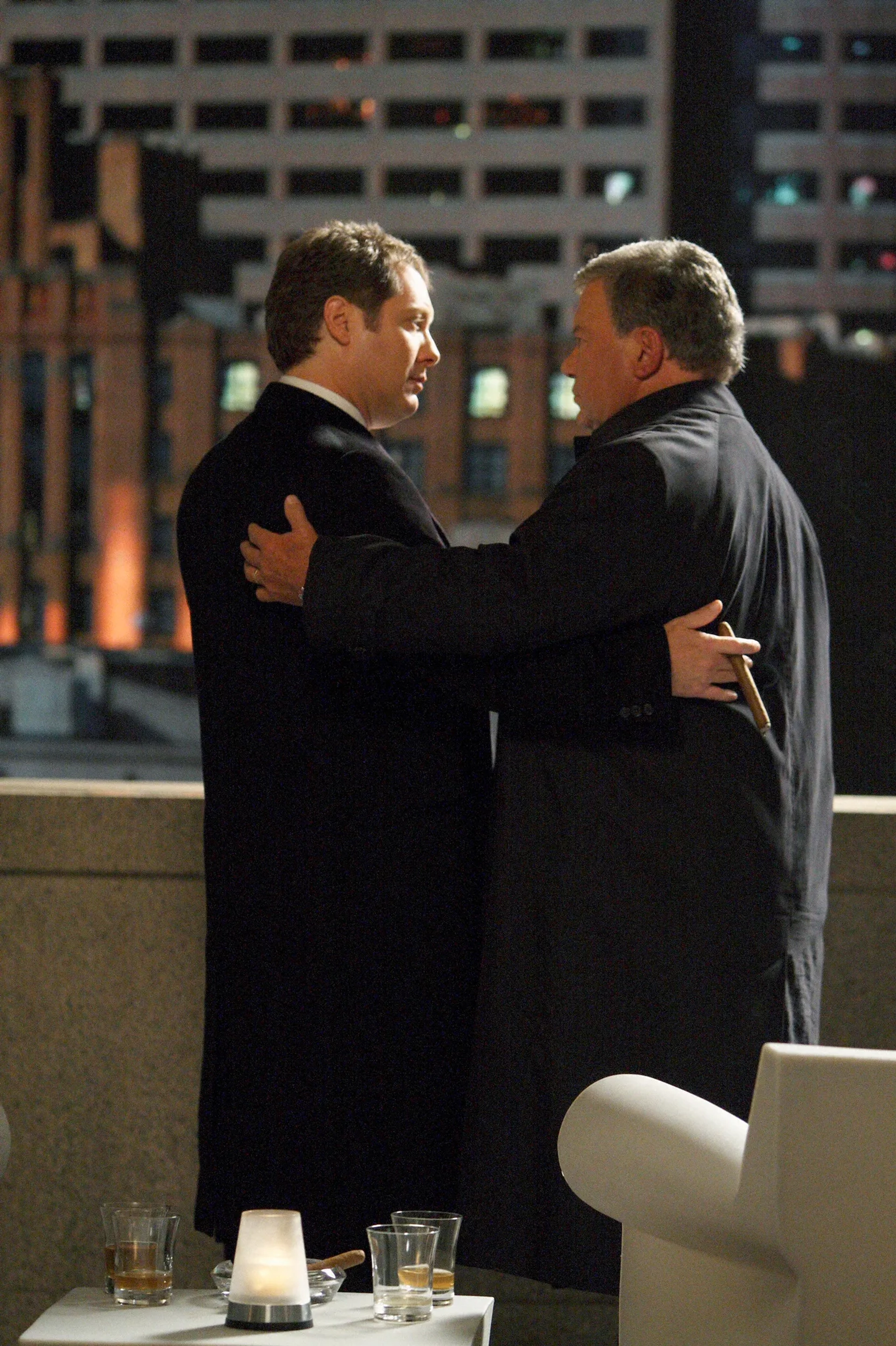 William Shatner and James Spader in Boston Legal (2004)