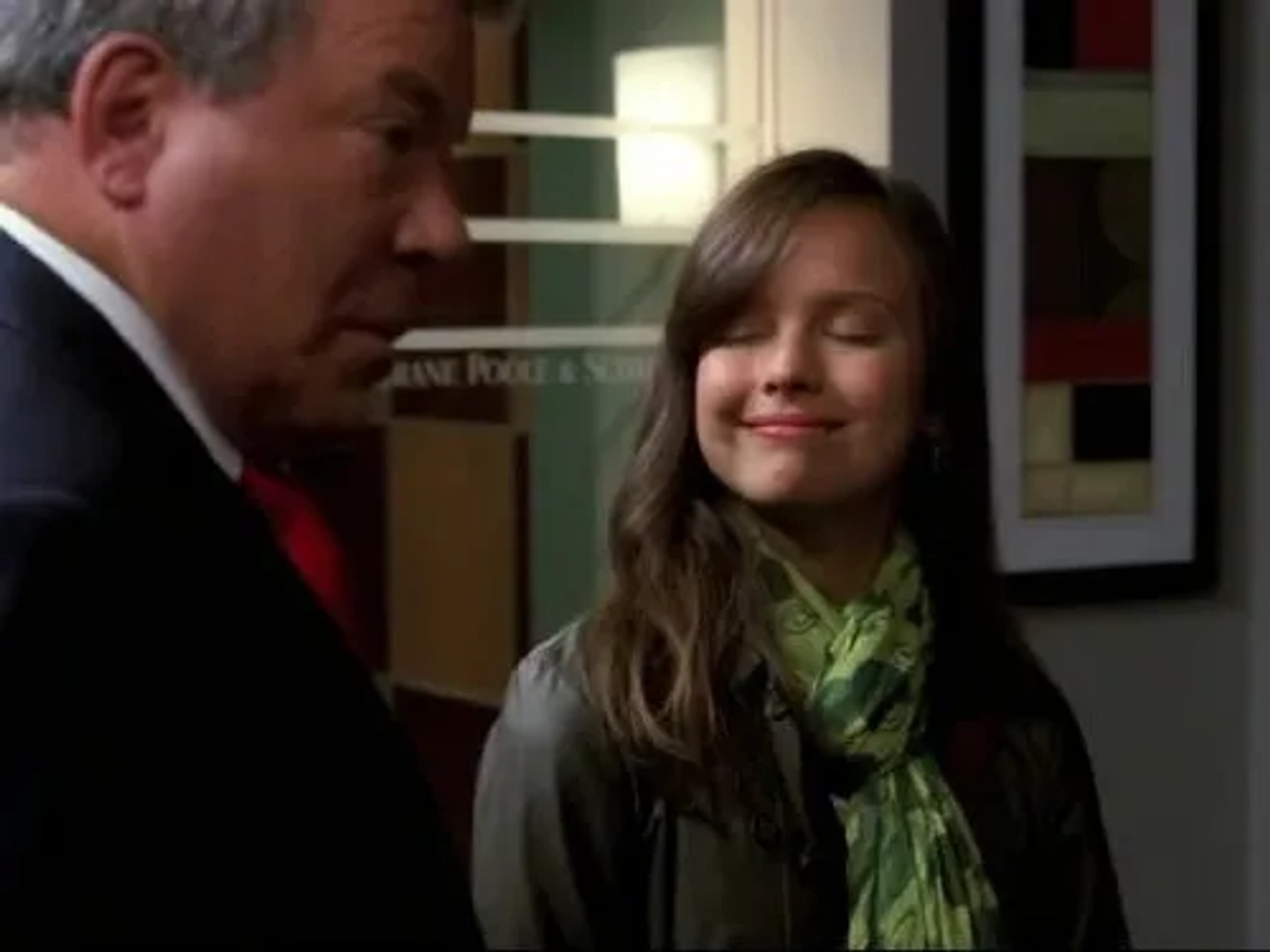 William Shatner and Allison Miller in Boston Legal (2004)