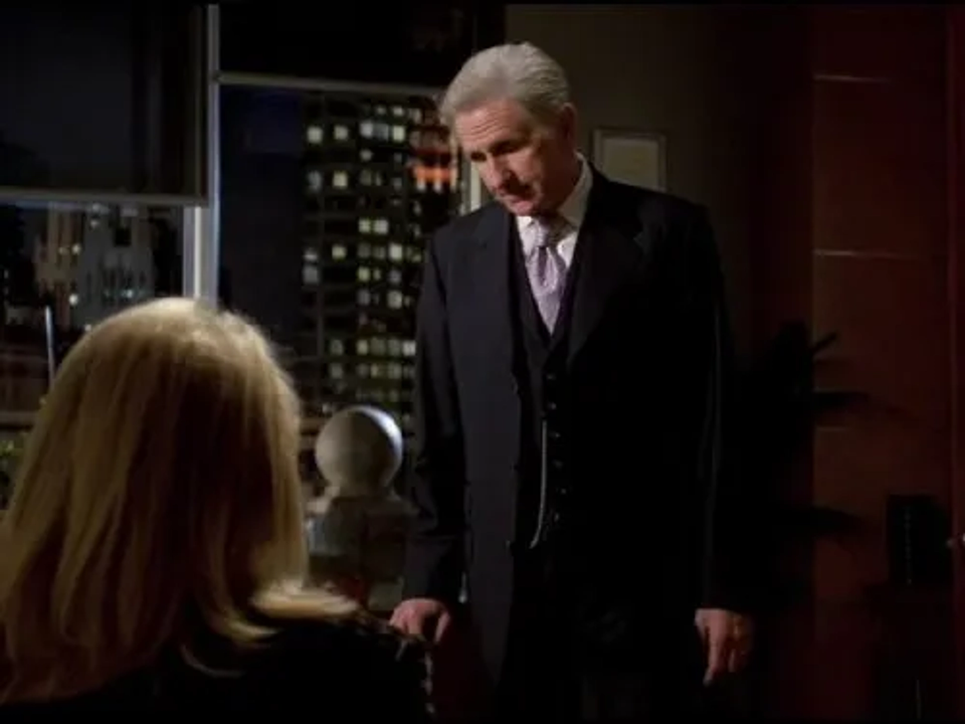 Candice Bergen and Rene Auberjonois in Boston Legal (2004)