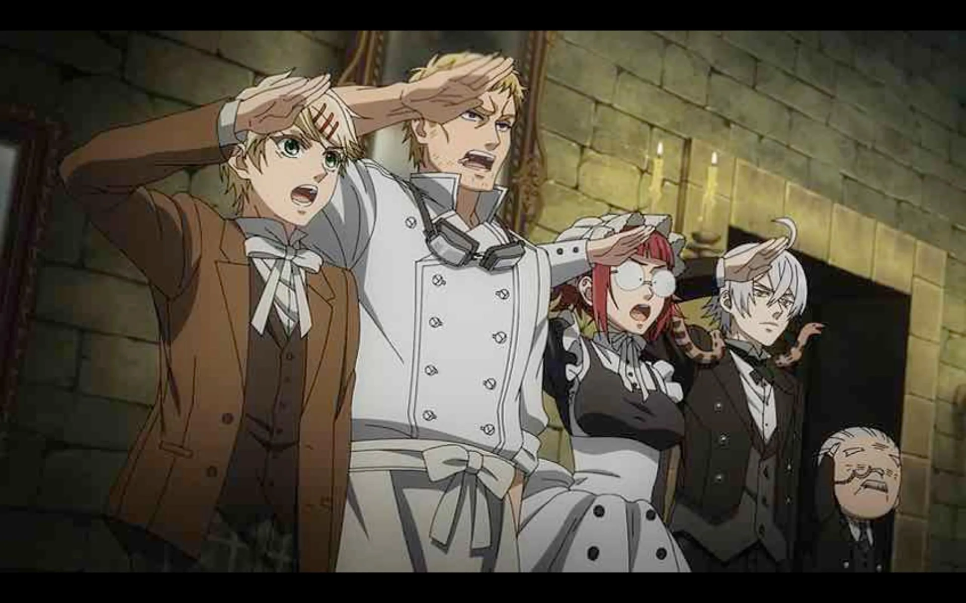 Mugihito, Hiroki Tôchi, Emiri Kato, Takuma Terashima, and Yûki Kaji in Black Butler: Emerald Witch Arc (2025)
