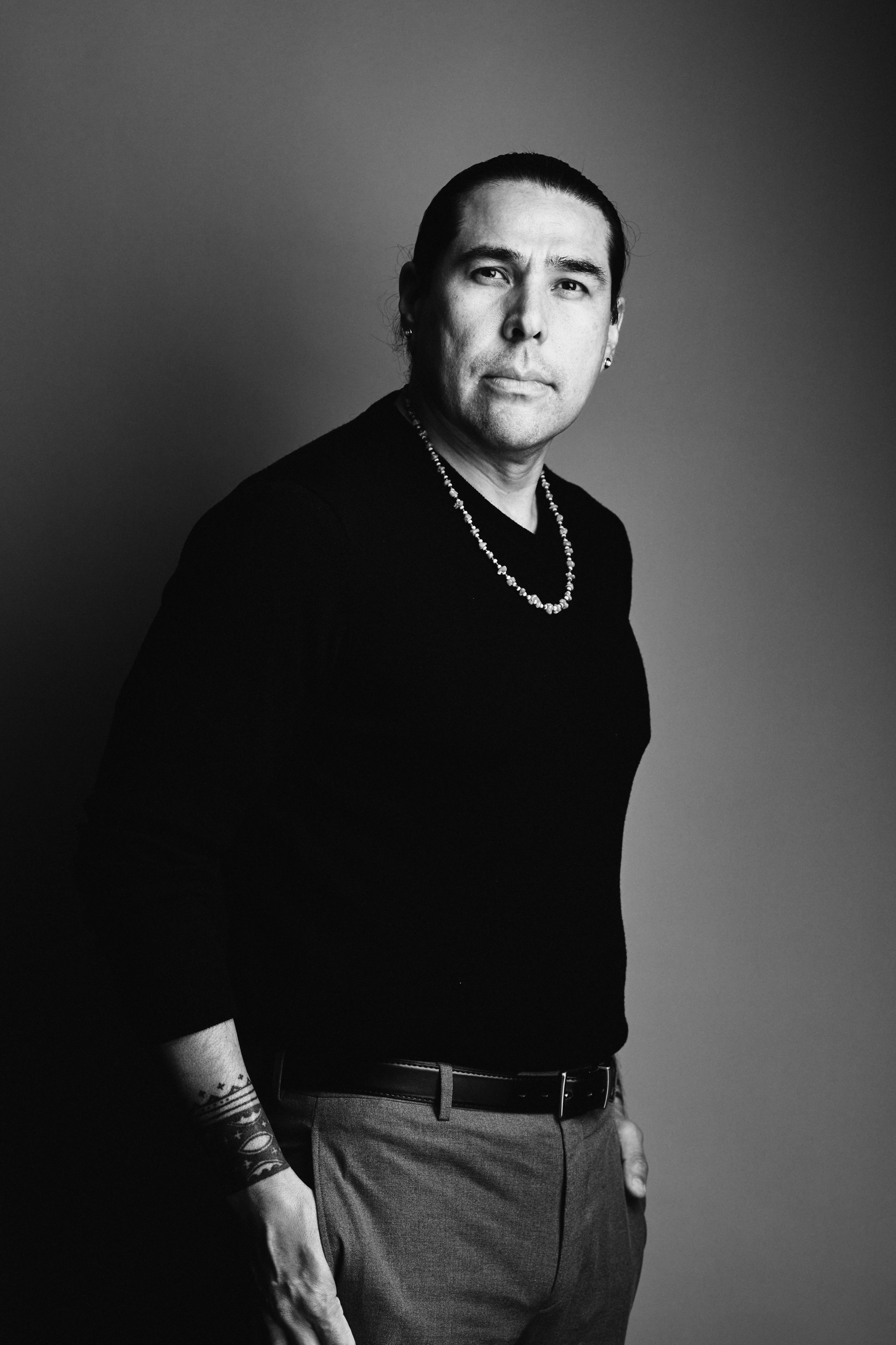 Dallas Goldtooth at an event for Seeds (2024)