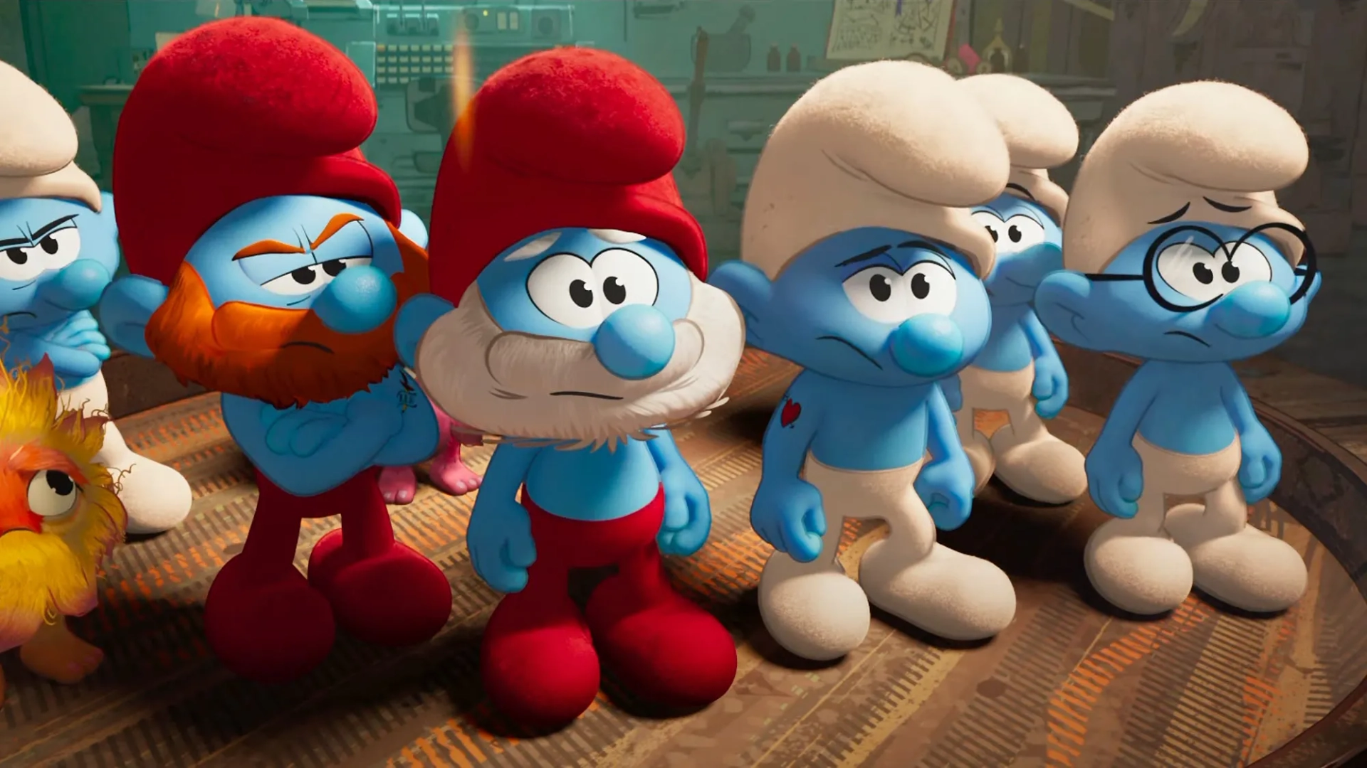 تریلر انیمیشن اسمورف ها Smurfs Les Schtroumpfs ۲۰۲۵