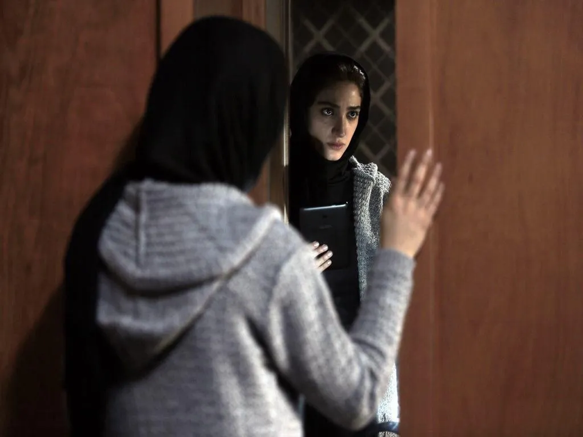 Mina Sadati in Never (2016)