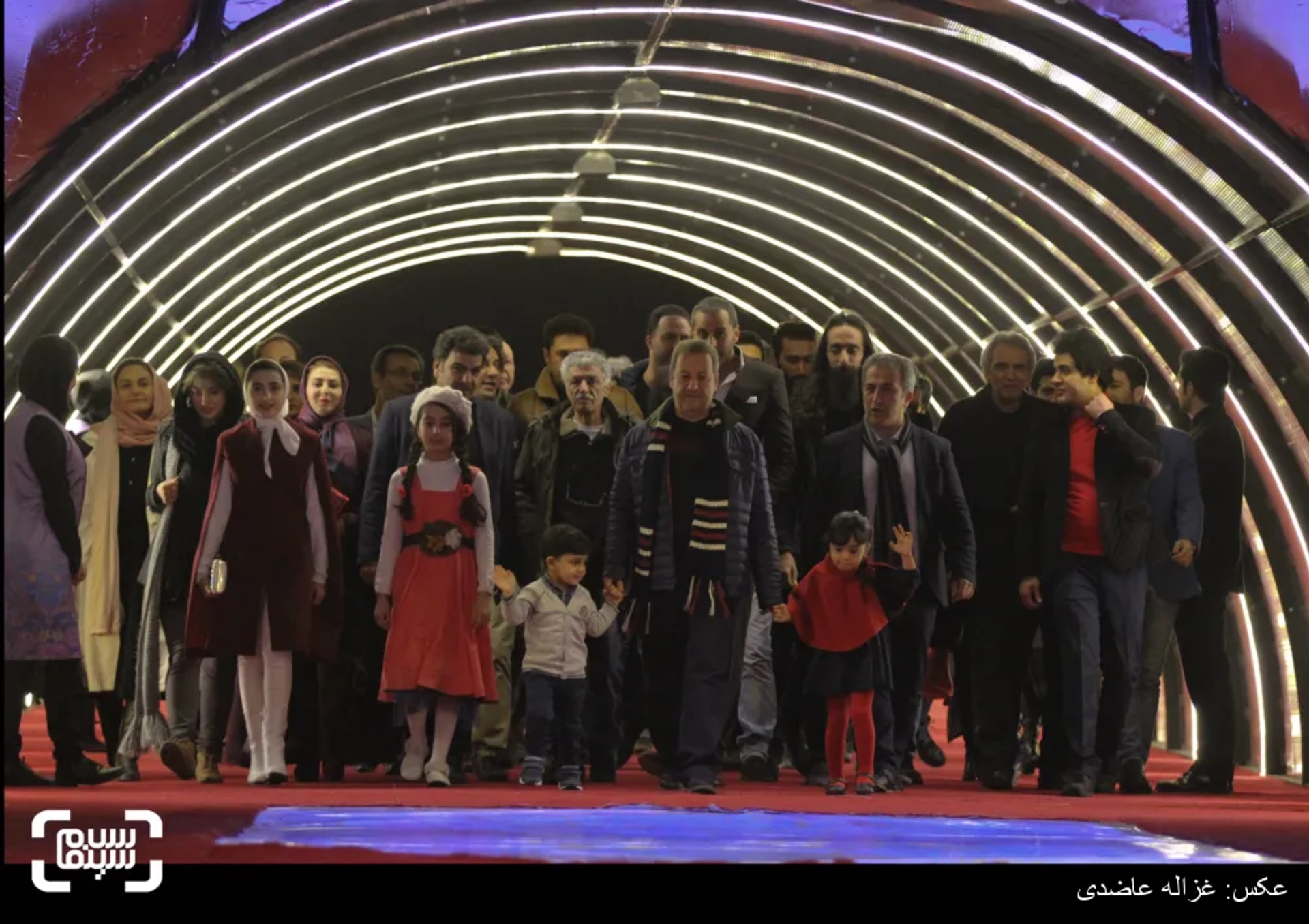 Abholghassem Talebi at an event for The Orphanage (2016)