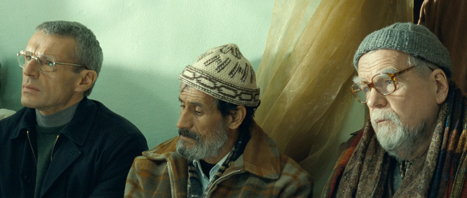 Michael Lonsdale and Lambert Wilson in Of Gods and Men (2010)