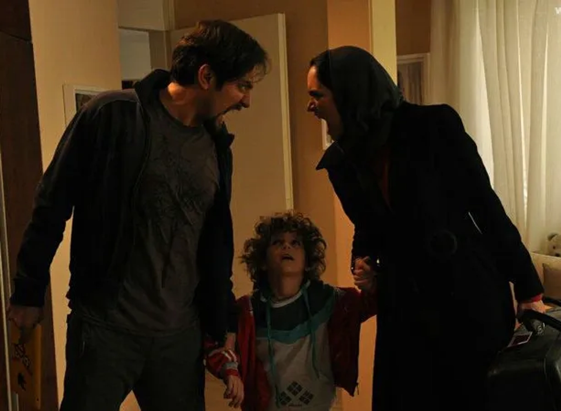 Mitra Hajjar and Bahram Radan in Cease Fire 2 (2014)