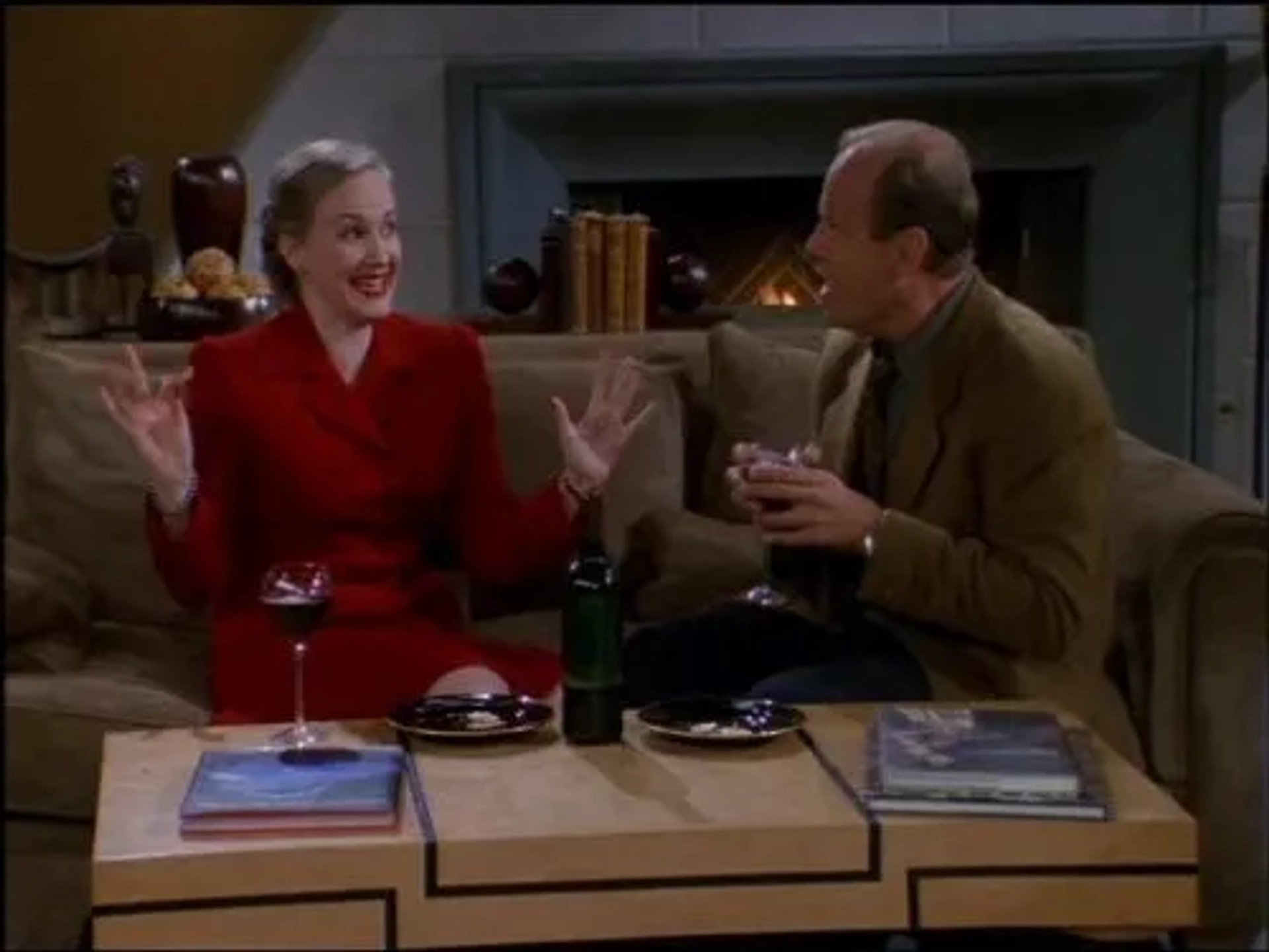 Kelsey Grammer and Katie Finneran in Frasier (1993)