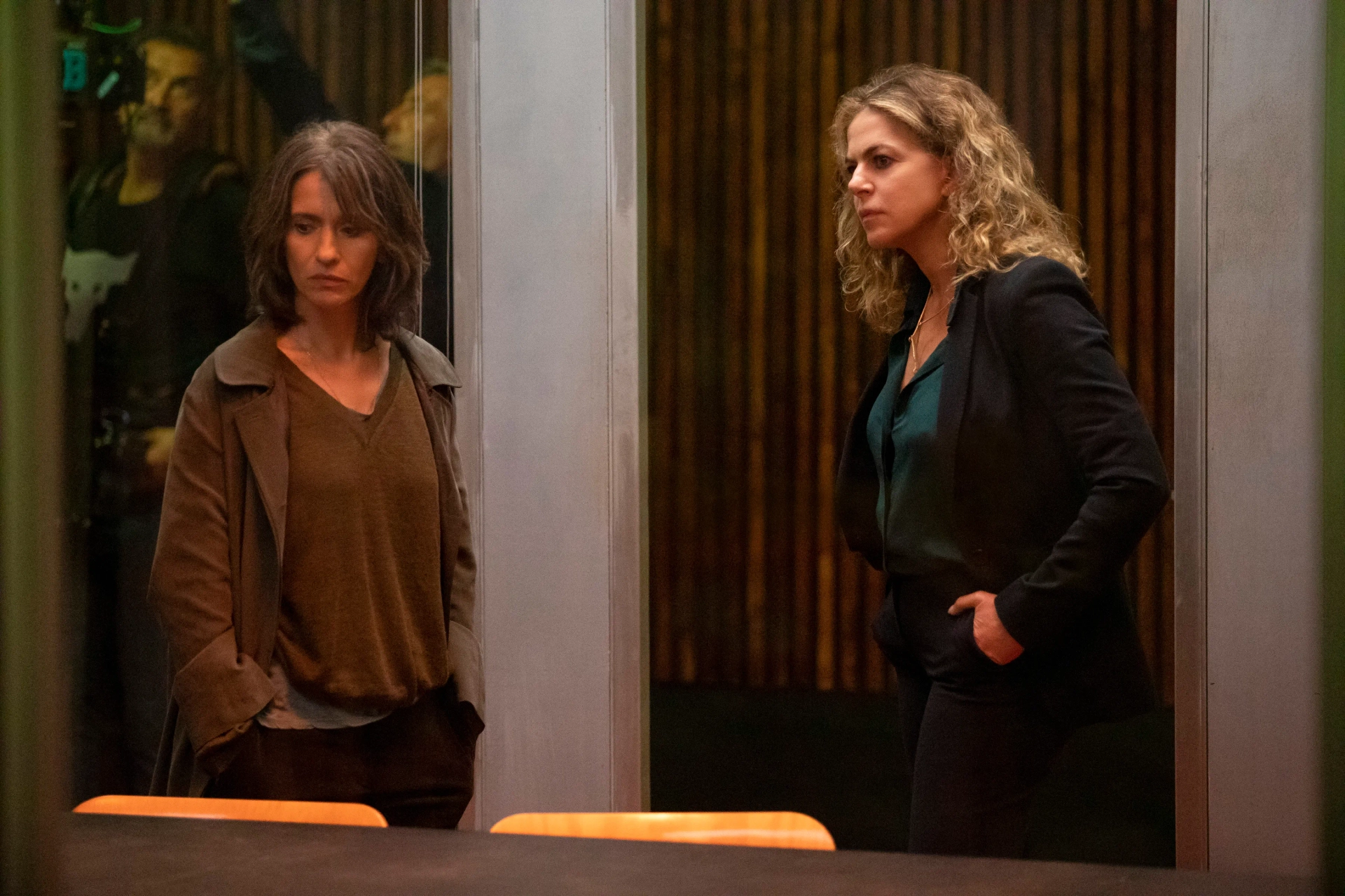 Claudia Gerini and Teresa Saponangelo in Sara - Woman in the Shadows (2025)