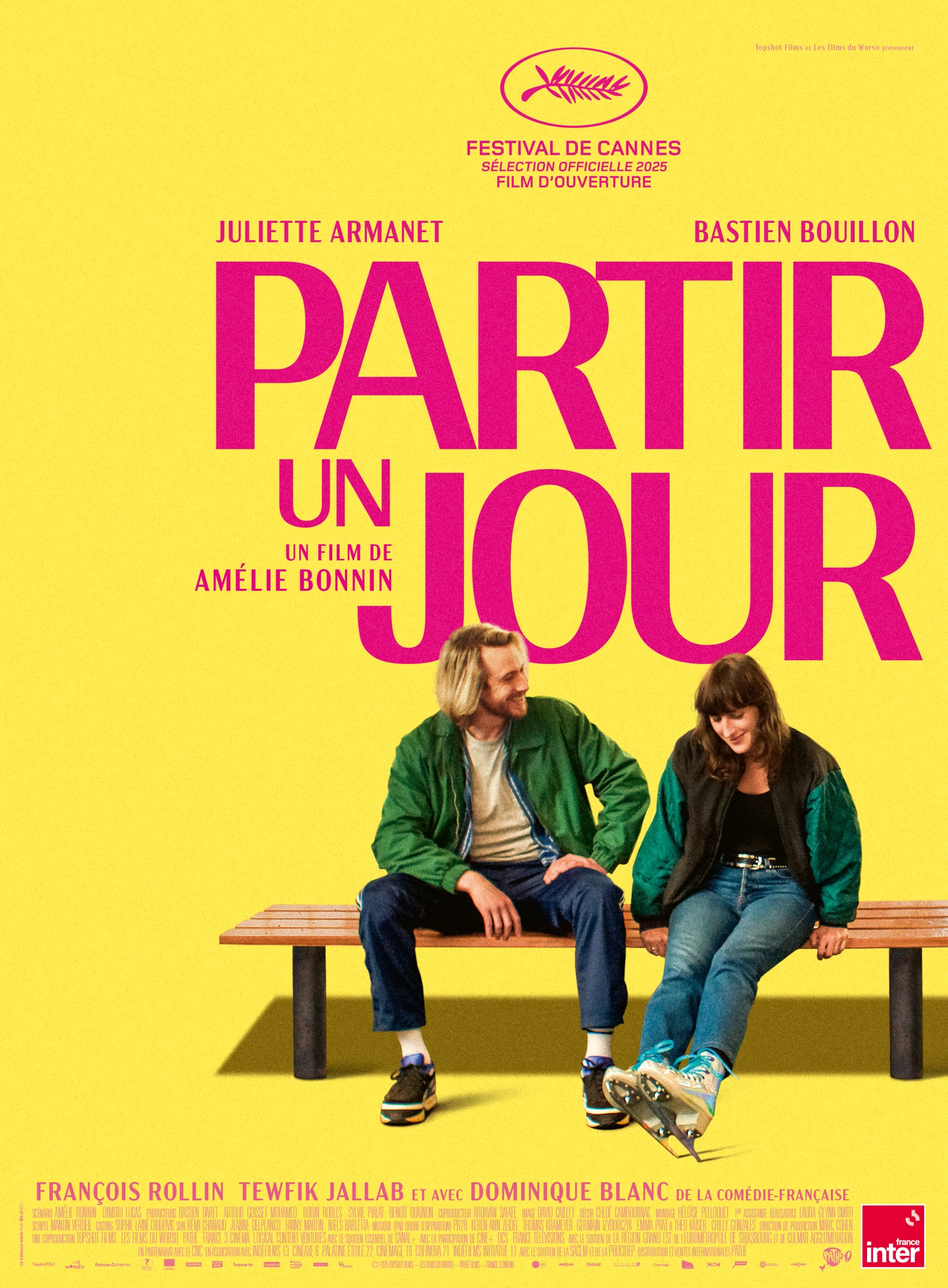 Bastien Bouillon and Juliette Armanet in Leave One Day (2025)
