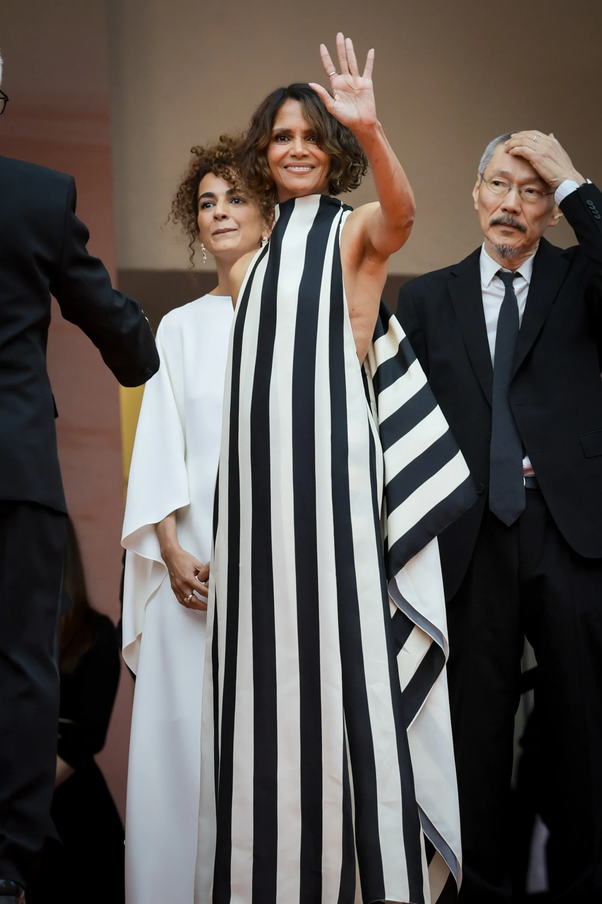 Halle Berry, Hong Sang-soo, and Leïla Slimani at an event for Leave One Day (2025)