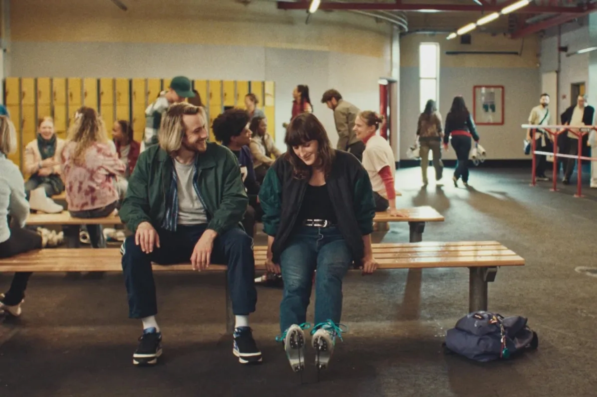 Bastien Bouillon and Juliette Armanet in Leave One Day (2025)