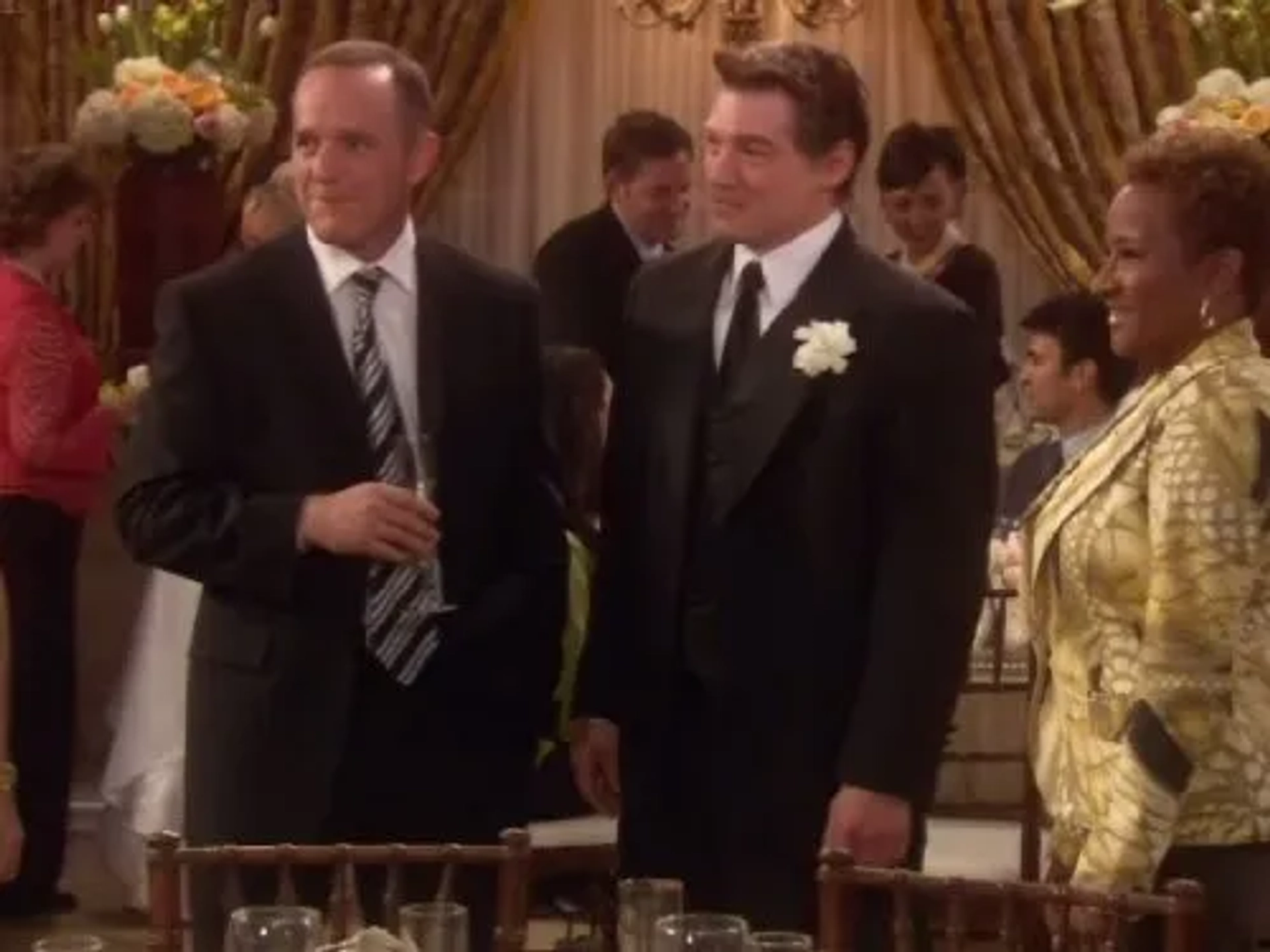 Clark Gregg and Wanda Sykes in The New Adventures of Old Christine (2006)