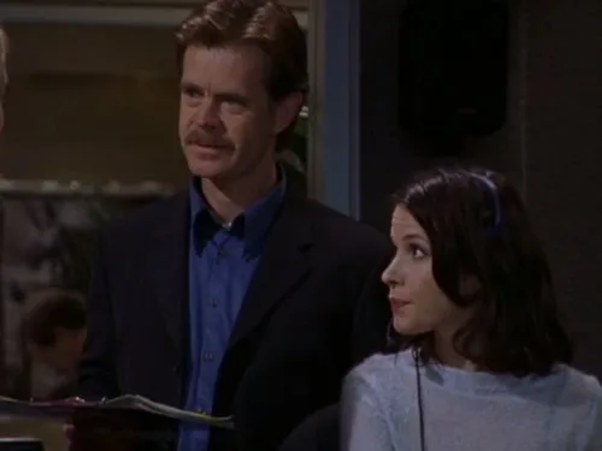 William H. Macy and Sabrina Lloyd in Sports Night (1998)