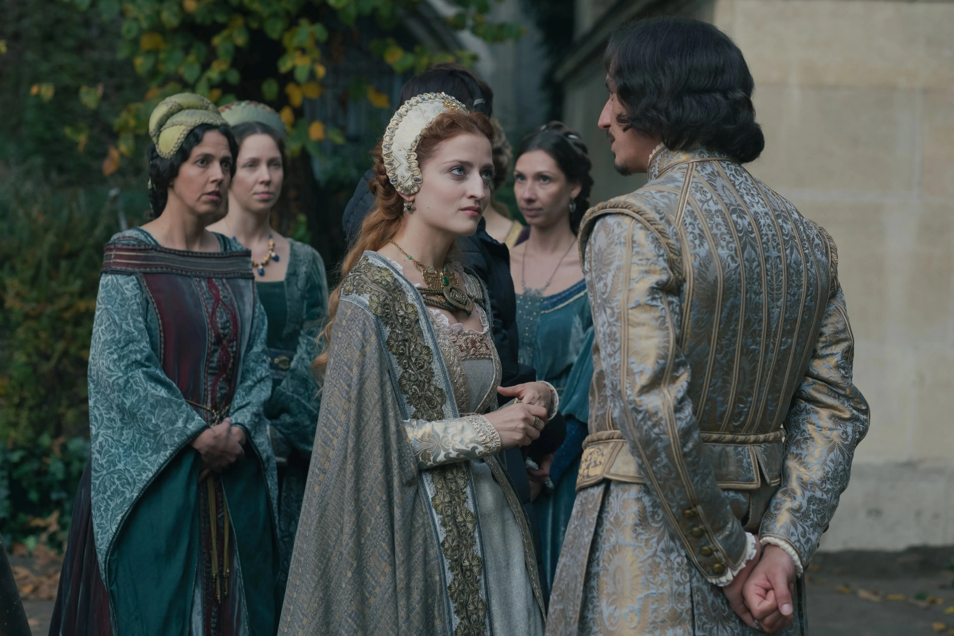 Laurence Rupp and Mariann Hermányi in Rise of the Raven (2024)