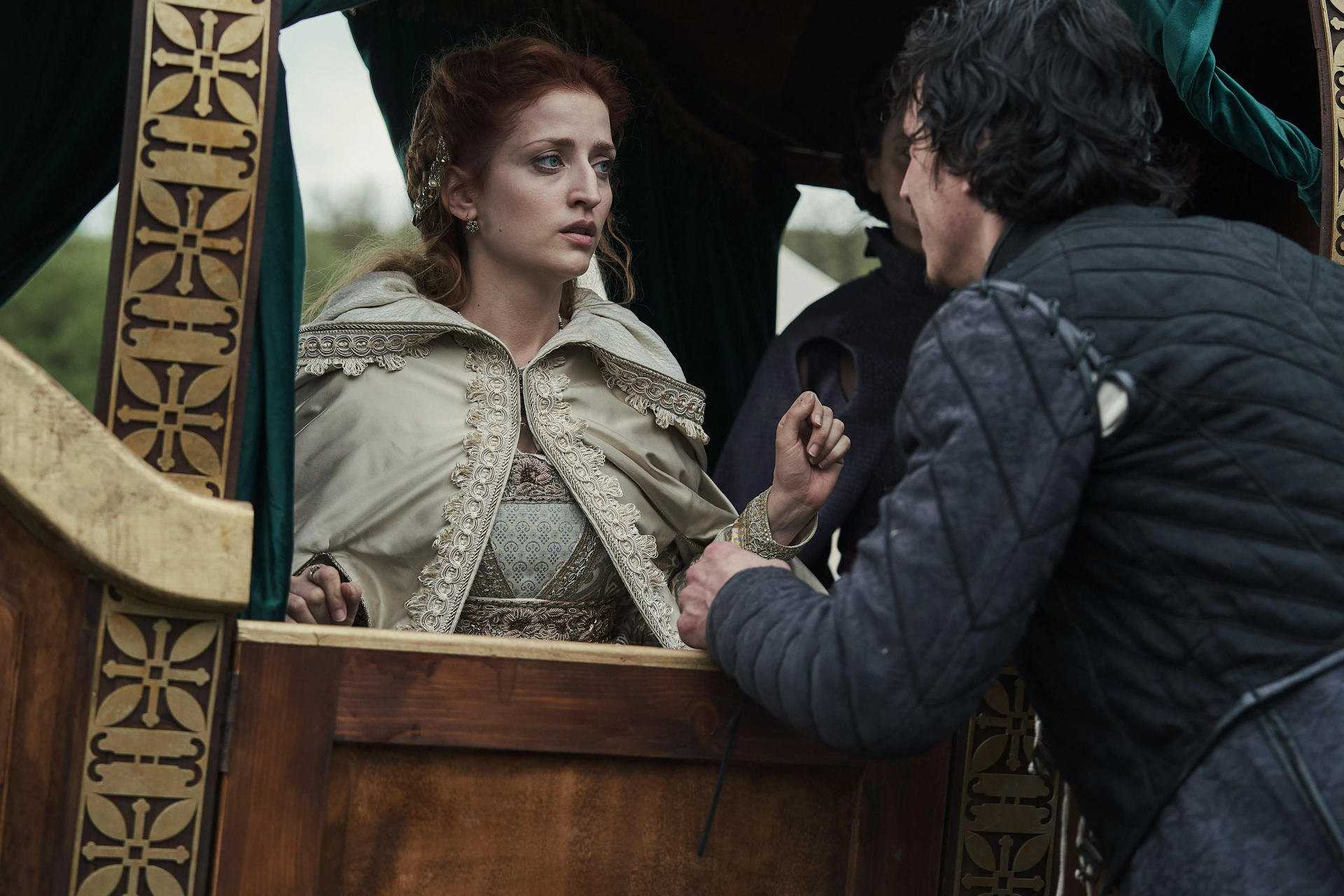 Laurence Rupp and Mariann Hermányi in Rise of the Raven (2024)