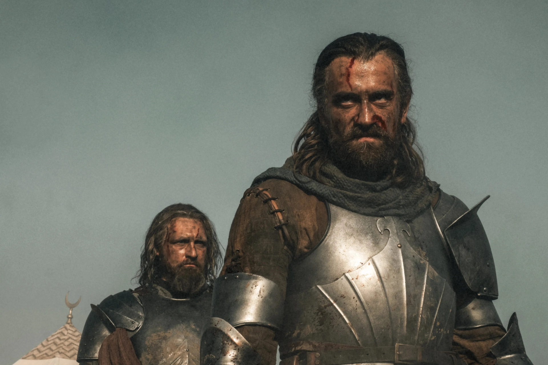 Gellért L. Kádár and László Mátray in Rise of the Raven (2024)