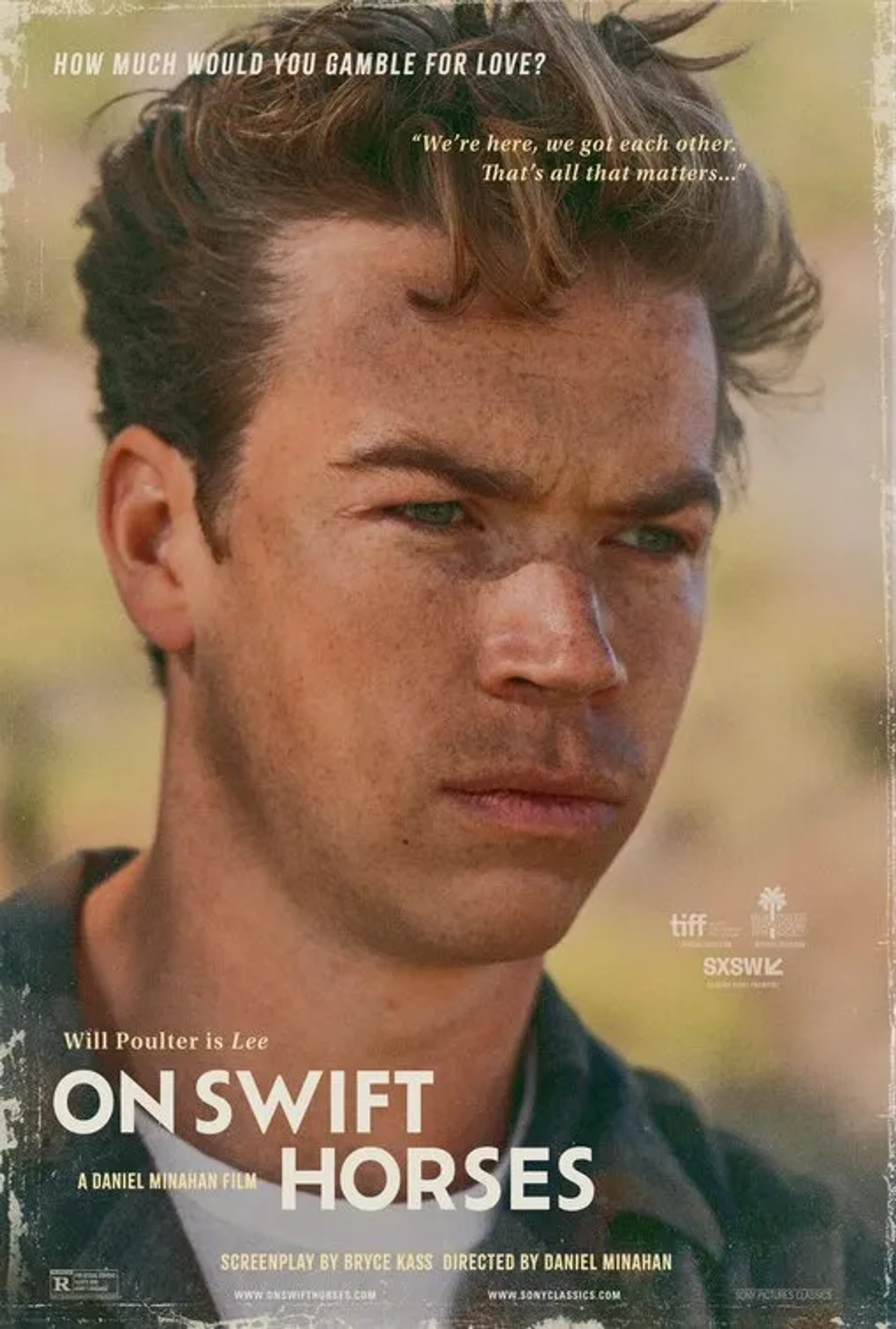 Will Poulter in On Swift Horses (2024)