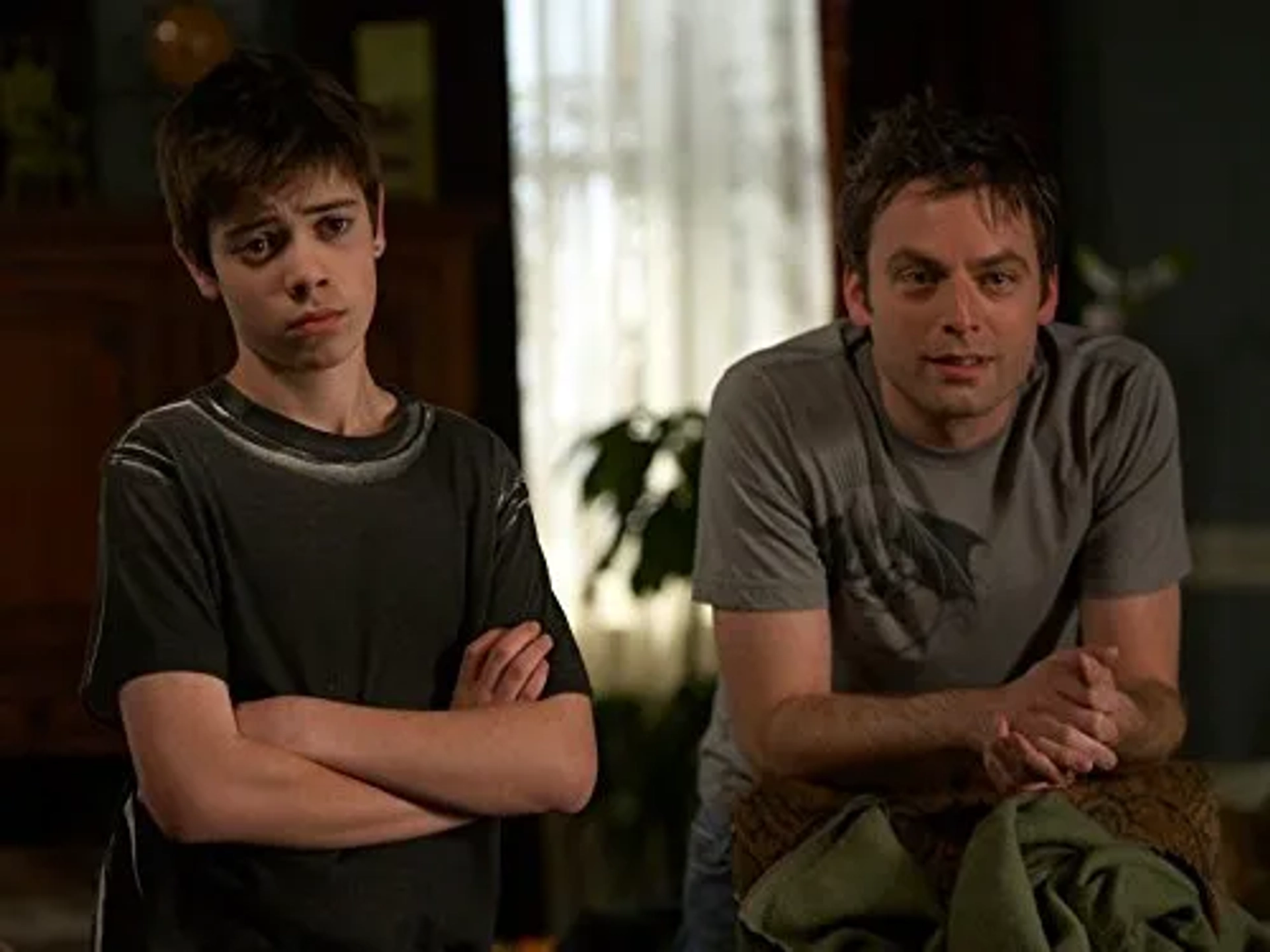 Justin Kirk and Alexander Gould in Weeds (2005)
