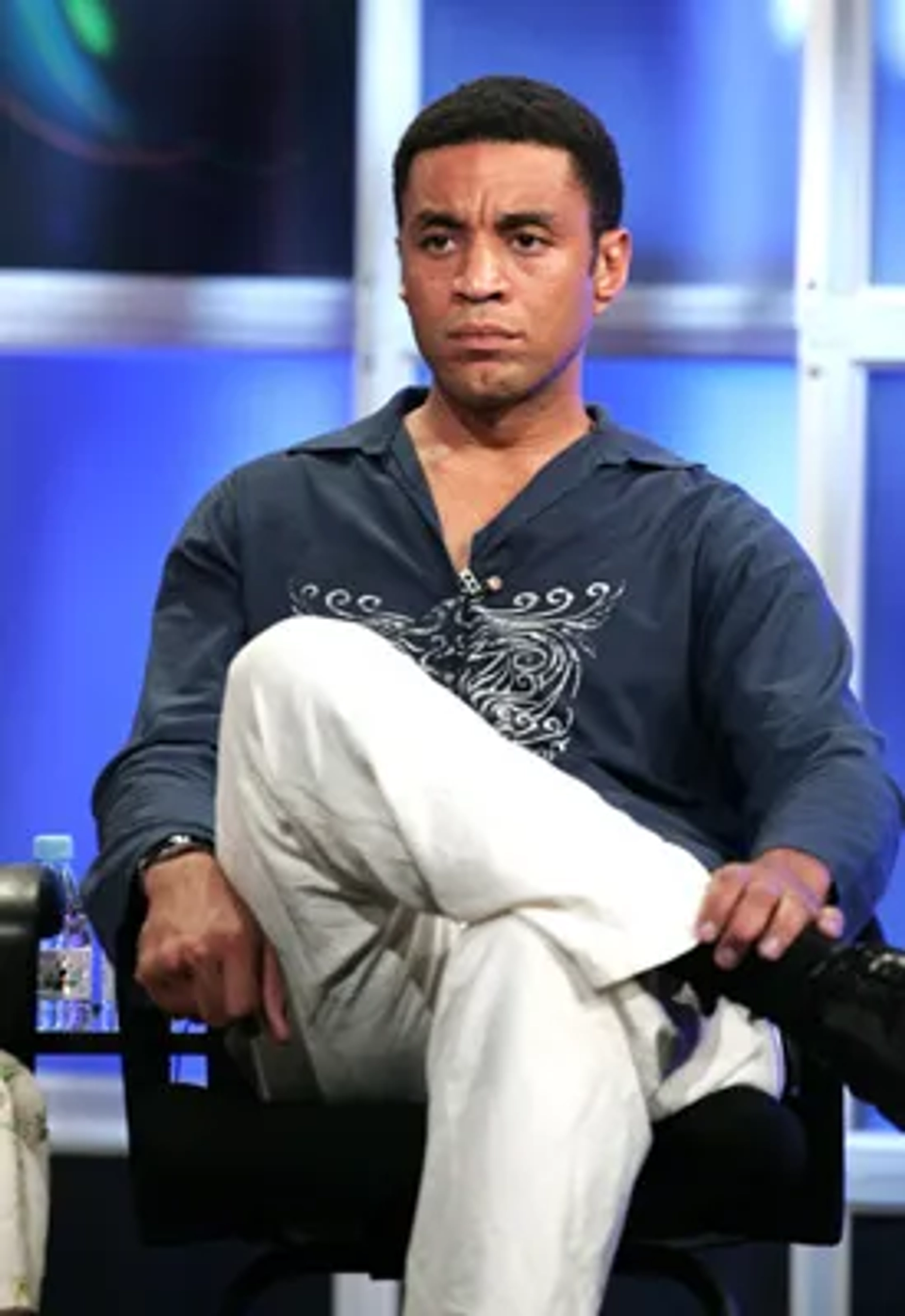 Harry Lennix at an event for Commander in Chief (2005)