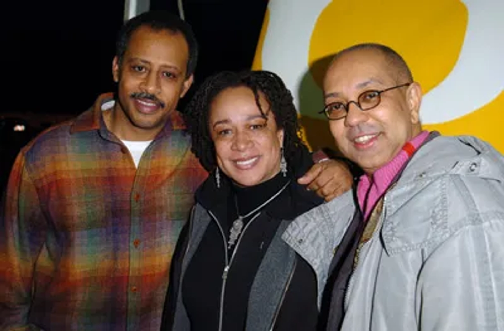S. Epatha Merkerson, Ruben Santiago-Hudson, and George C. Wolfe at an event for Lackawanna Blues (2005)