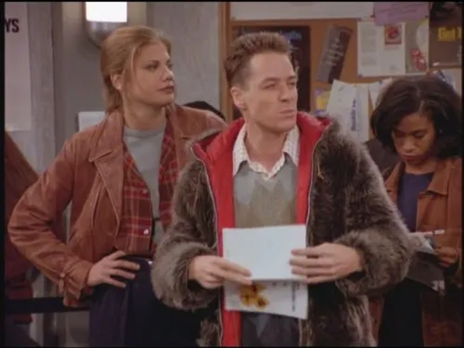 Kristen Johnston and French Stewart in 3rd Rock from the Sun (1996)