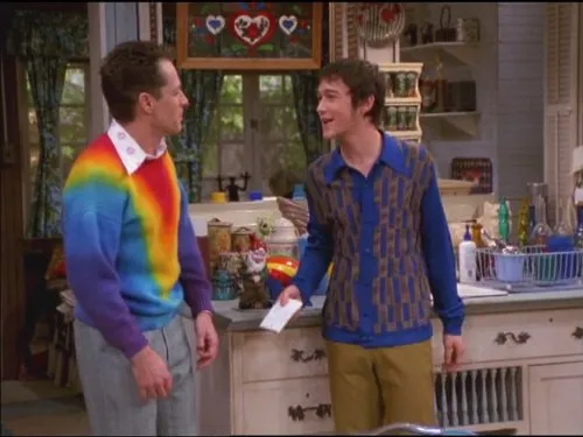 Joseph Gordon-Levitt and French Stewart in 3rd Rock from the Sun (1996)