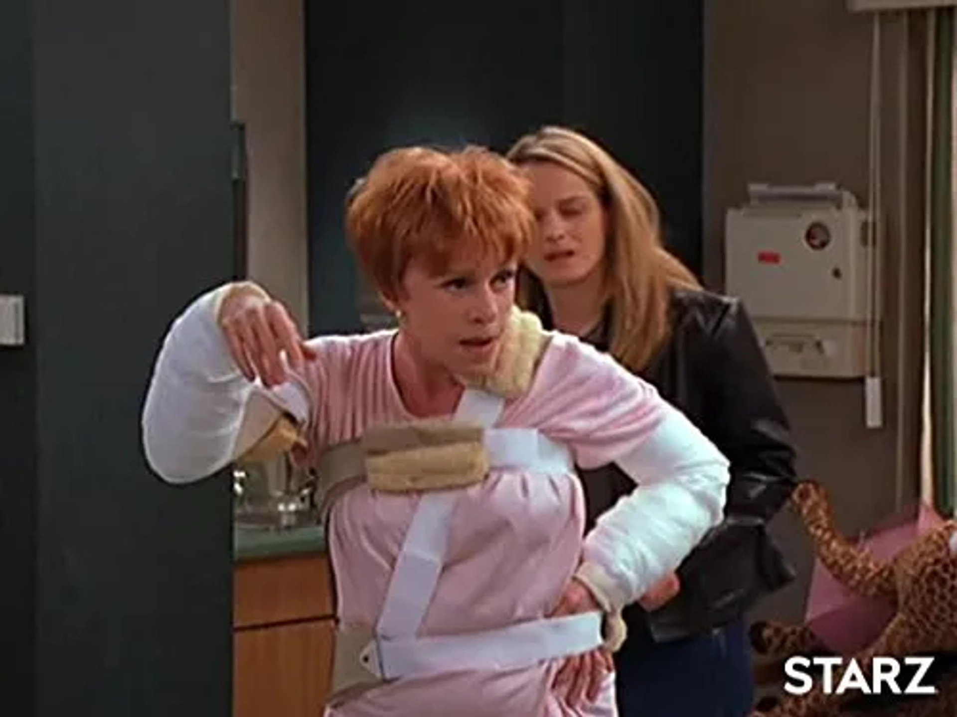Helen Hunt and Carol Burnett in Mad About You (1992)