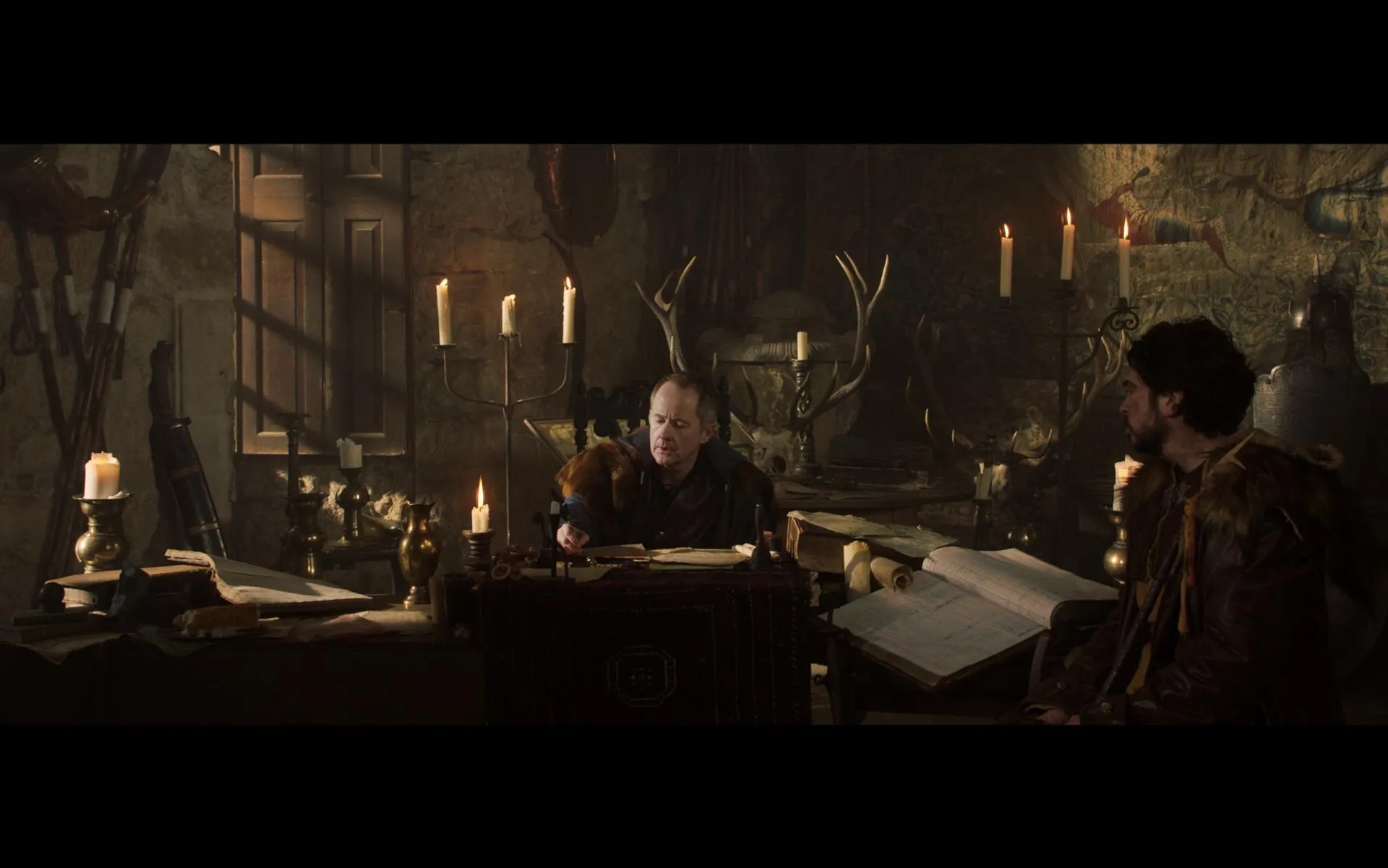 Billy Boyd and Ryan Gage in Warlord (2025)