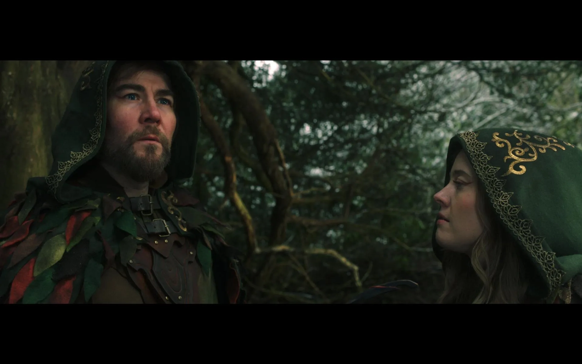 Jennifer English and Stuart Brennan in Warlord (2025)